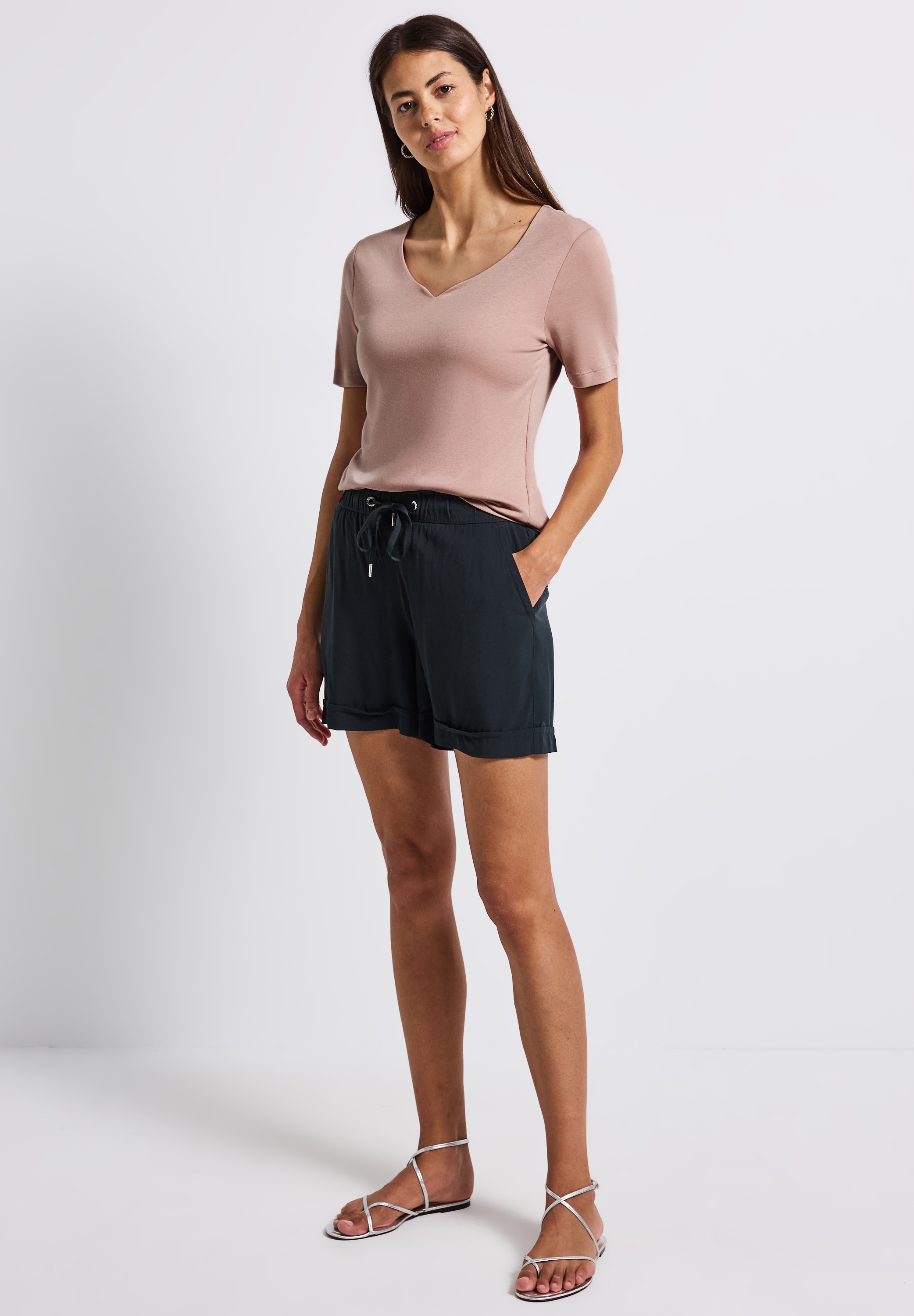 STREET ONE T-Shirt, im soften Baumwoll-Mix