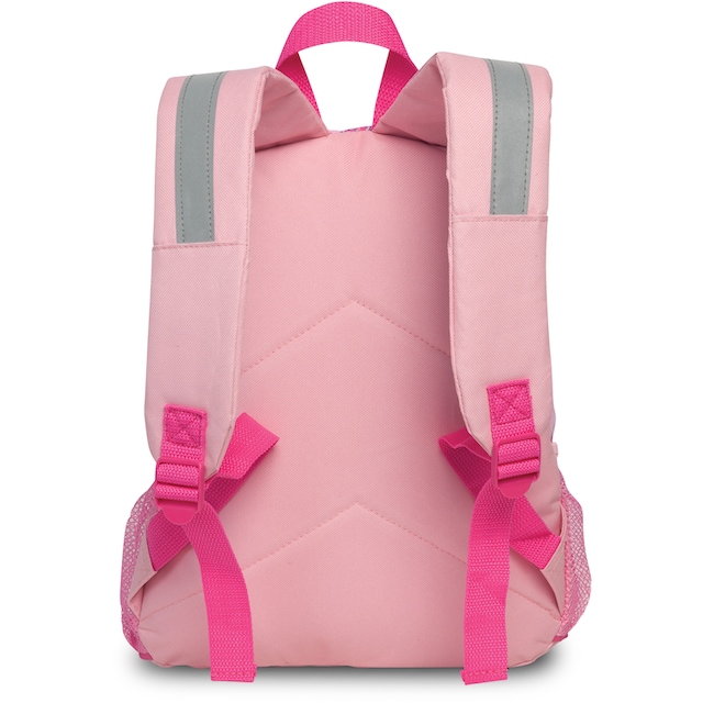 fabrizio® Kinderrucksack »Viacom Paw Patrol, rosa«, reflektierende Streifen  auf den Schultergurten-Floureszierende Flächen kaufen | BAUR