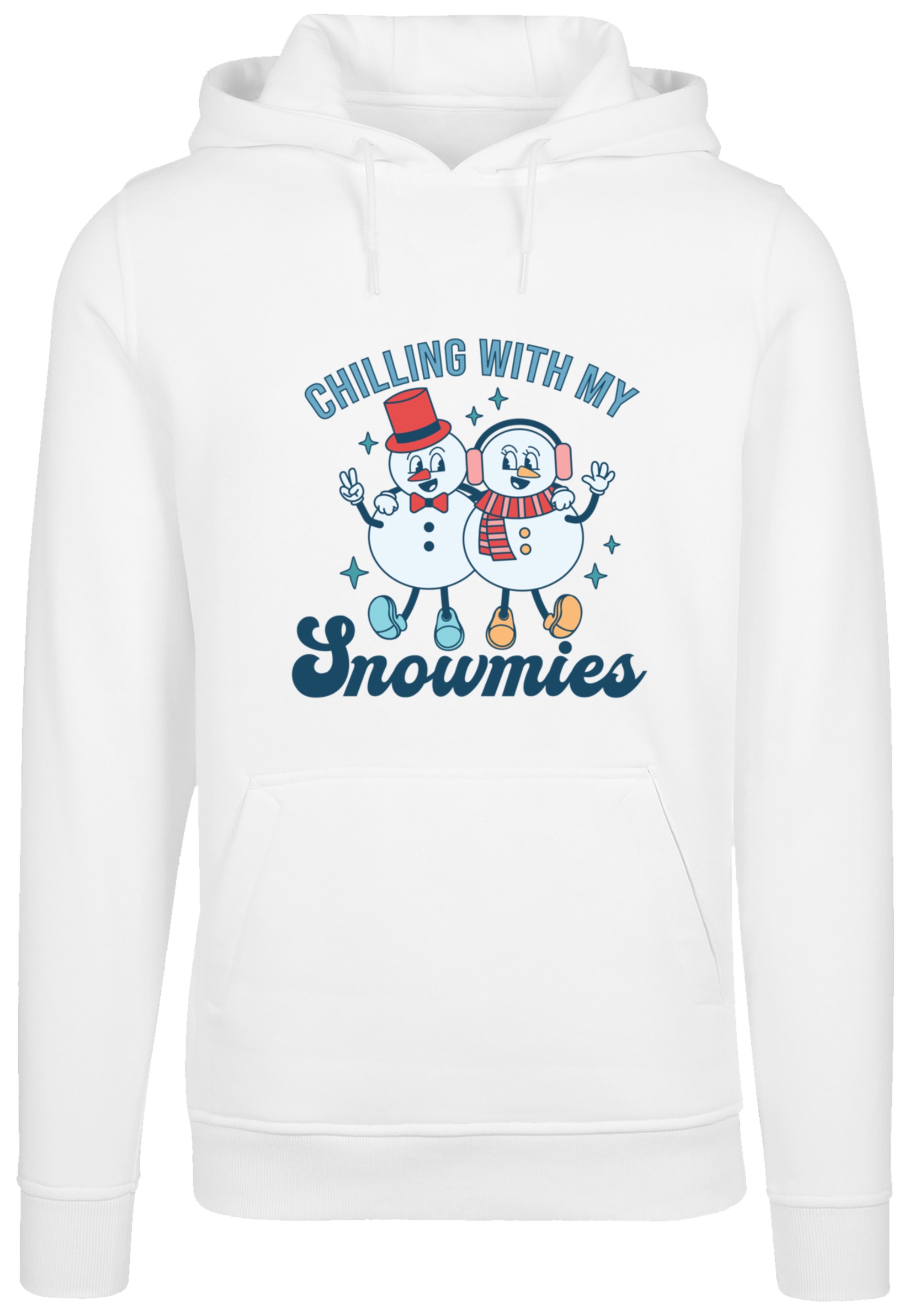F4NT4STIC Kapuzenpullover »Chilling with My Snowmies«, Premium Qualität