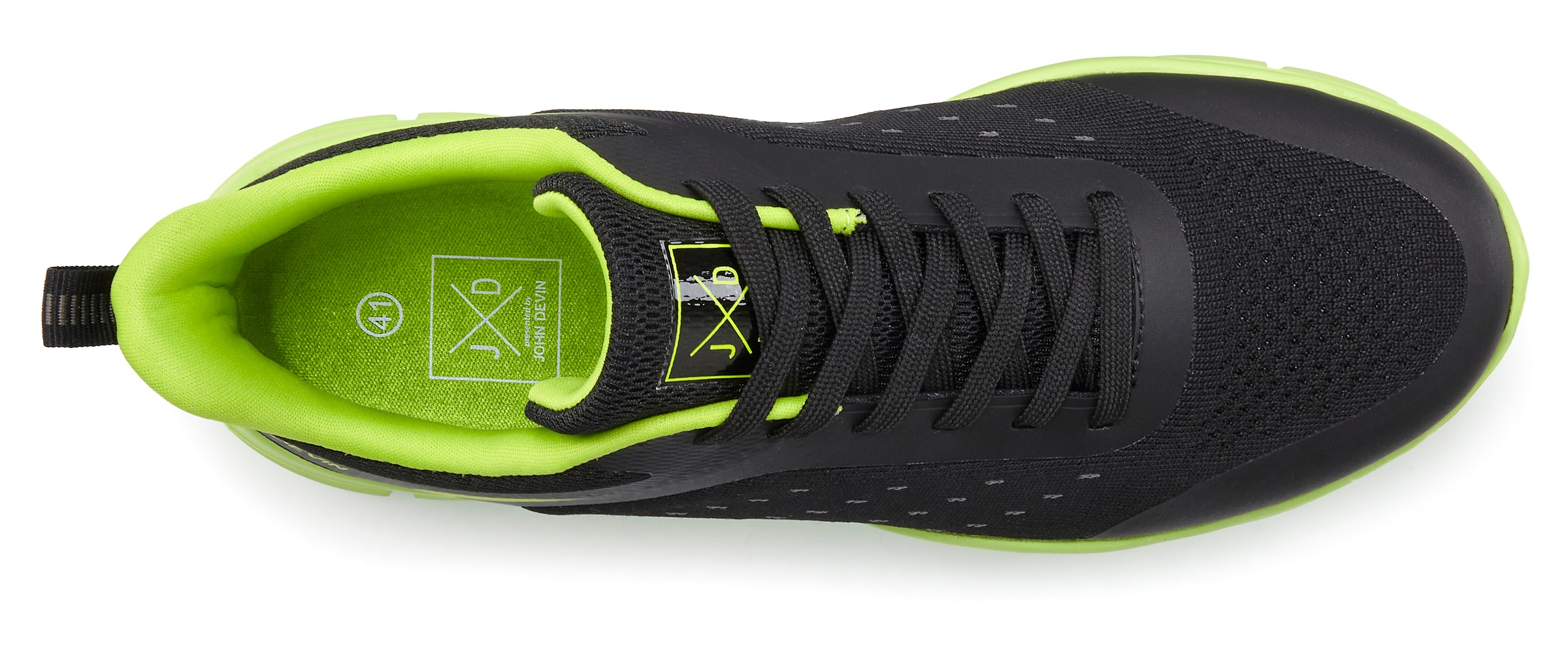 Thumbnail - John Devin Sneaker "Schnürschuh, Freizeitschuhe, Schnürhalbschuhe, Halbschuh, Turnschuh" im sportiven Look mit farbiger ...