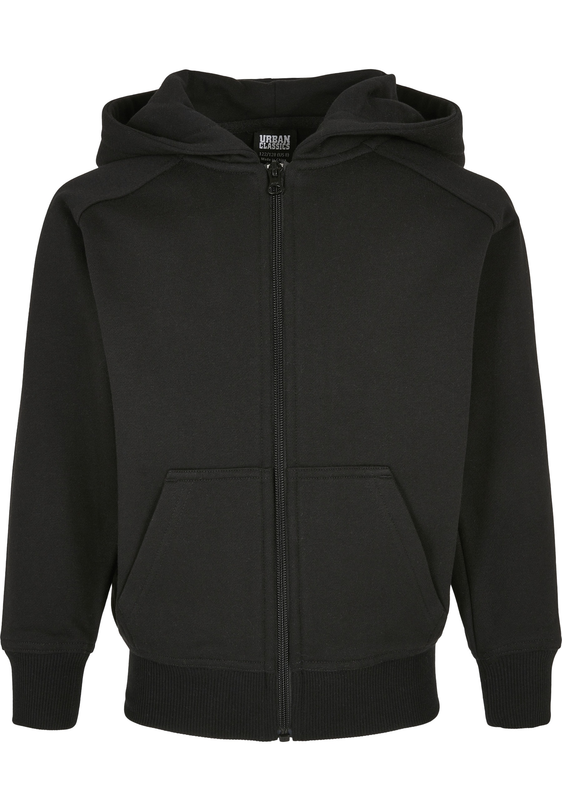 URBAN CLASSICS Sweatjacke "Urban Classics Herren Boys Zip Hoody" 1 Stk.