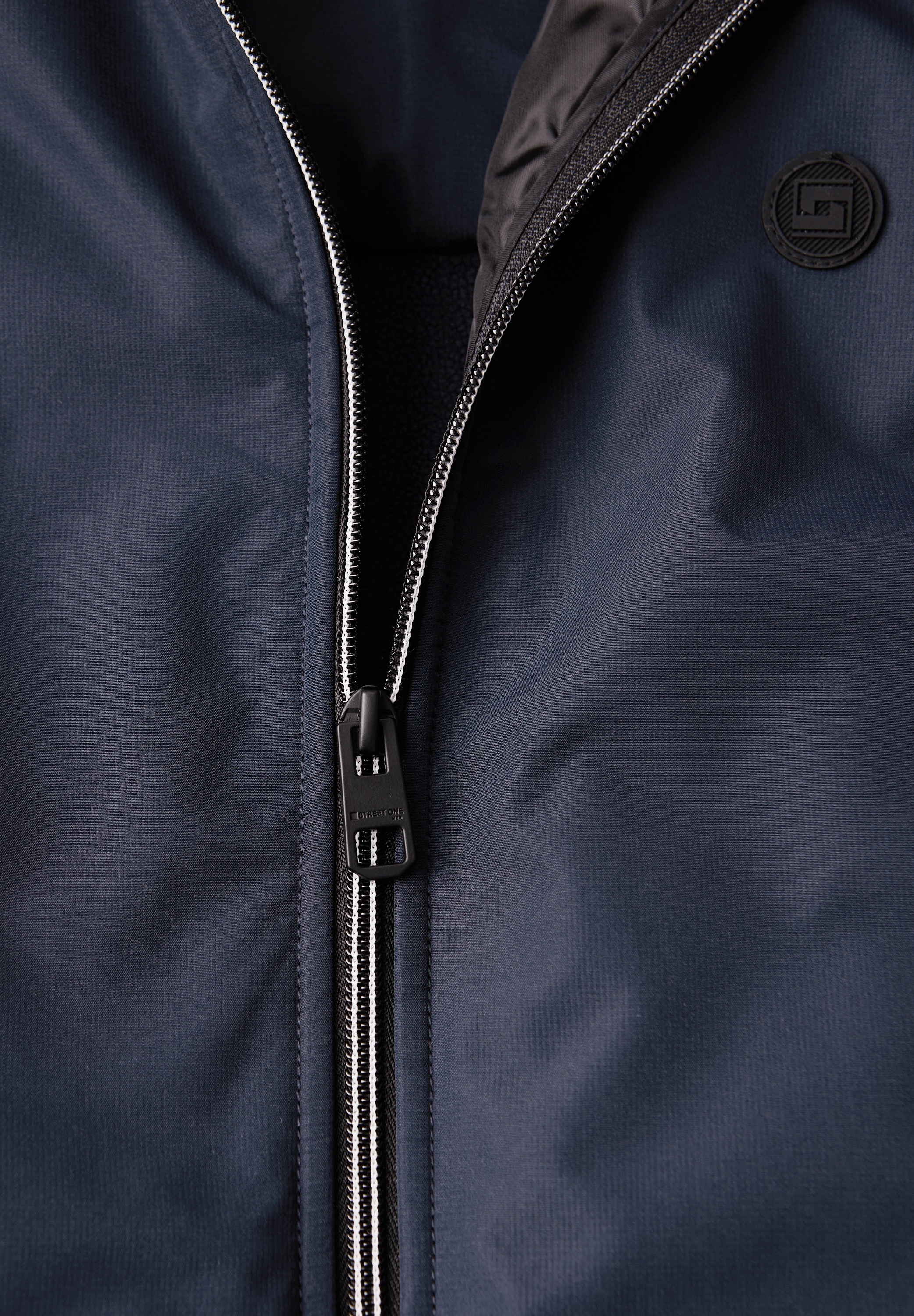 STREET ONE MEN Kurzweste mit Stehkragen