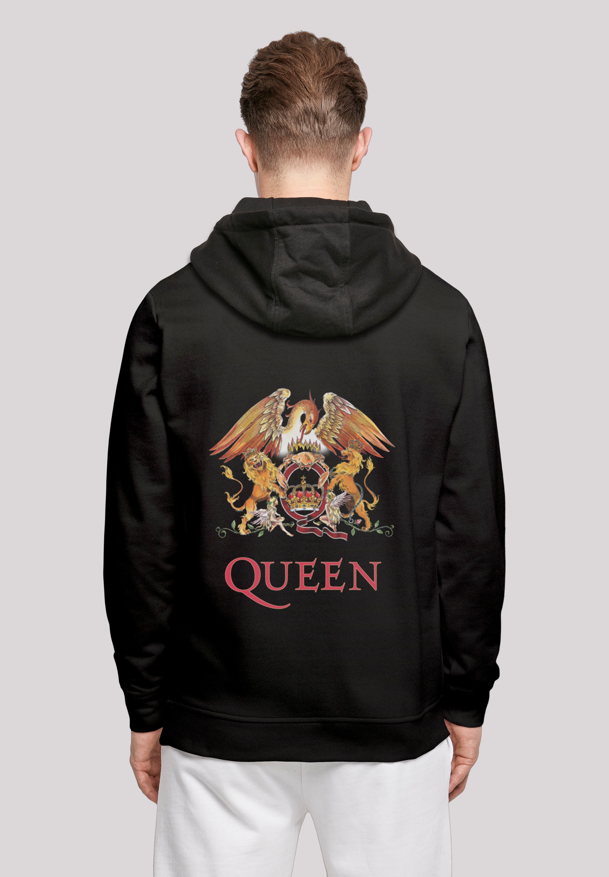 F4NT4STIC Kapuzenpullover »Queen Band ▷ Crest Classic | Print kaufen BAUR Logo«