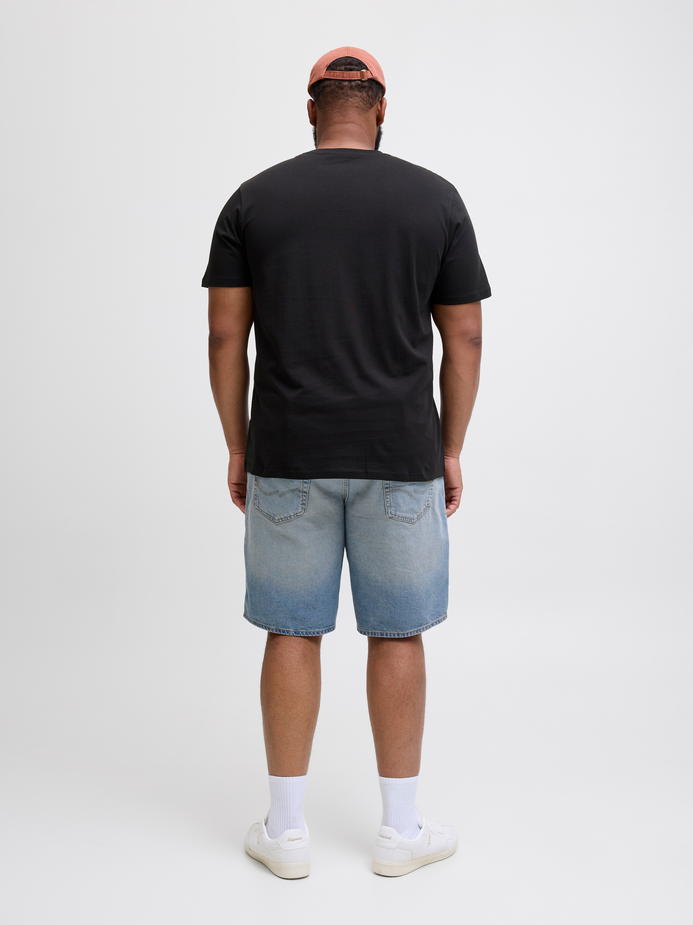Jack & Jones PlusSize Print-Shirt »JORCANGGU TEE SS CREW NECK FST PLS«, mit Logo Print