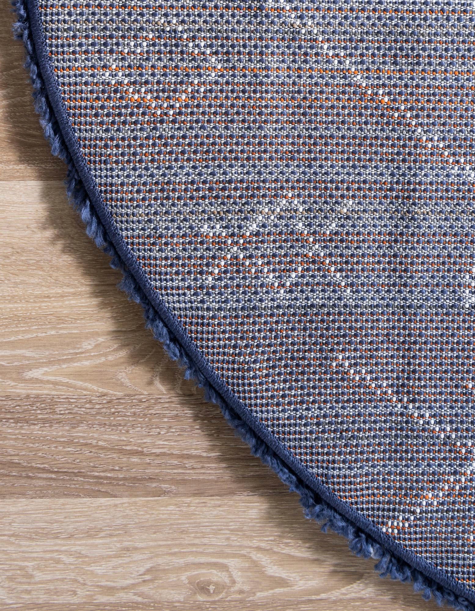 Myflair Möbel & Accessoires Hochflor-Teppich »Temara Shag Lagerräumung«, rund, 51 mm Höhe, gewebt, Scandi Design, ideal im Wohnzimmer & Schlafzimmer
