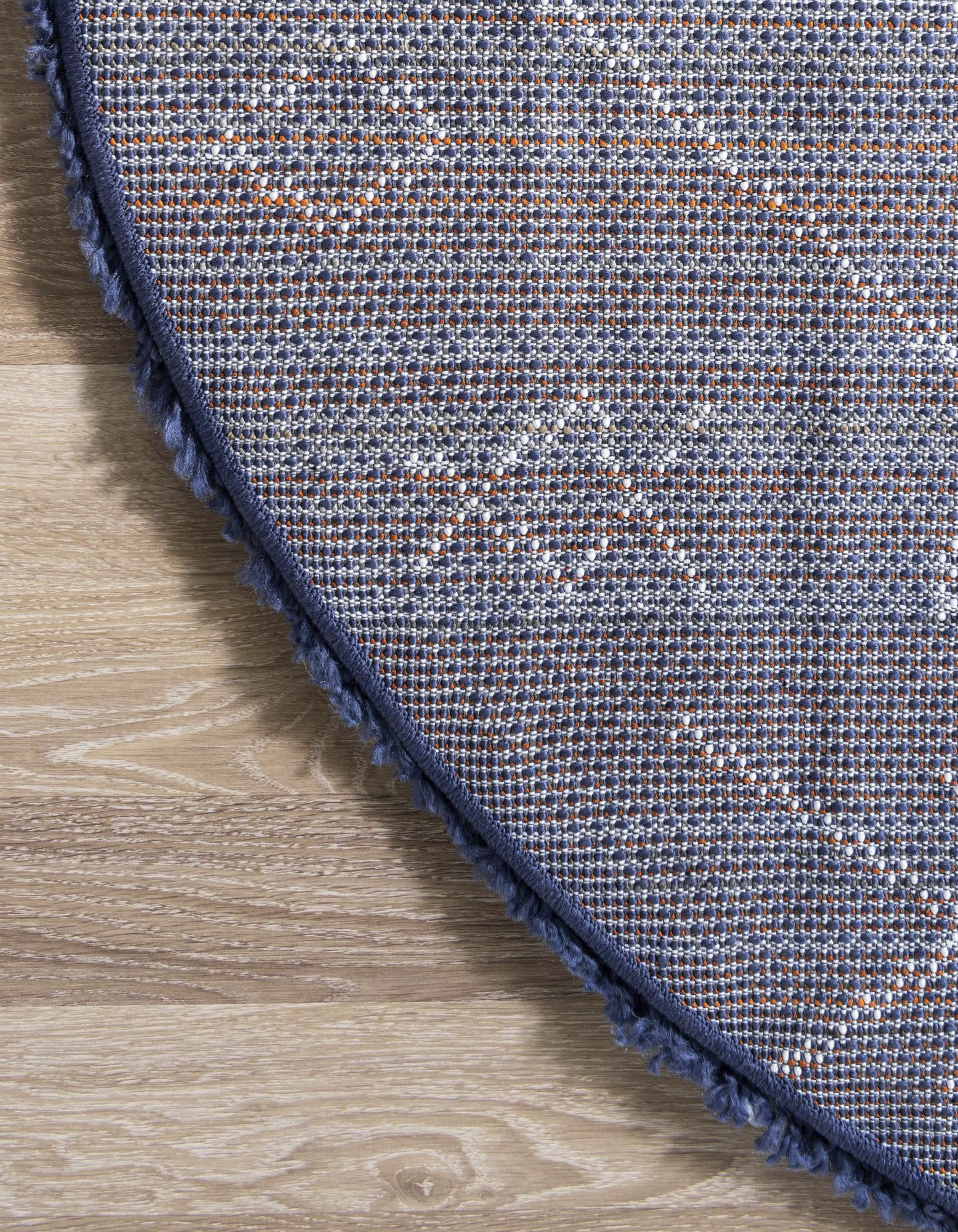 Thumbnail - Myflair Möbel & Accessoires Hochflor-Teppich "Temara Shag, LAGERRÄUMUNG" rund 51 mm Höhe gewebt, Scandi Design, ideal im...