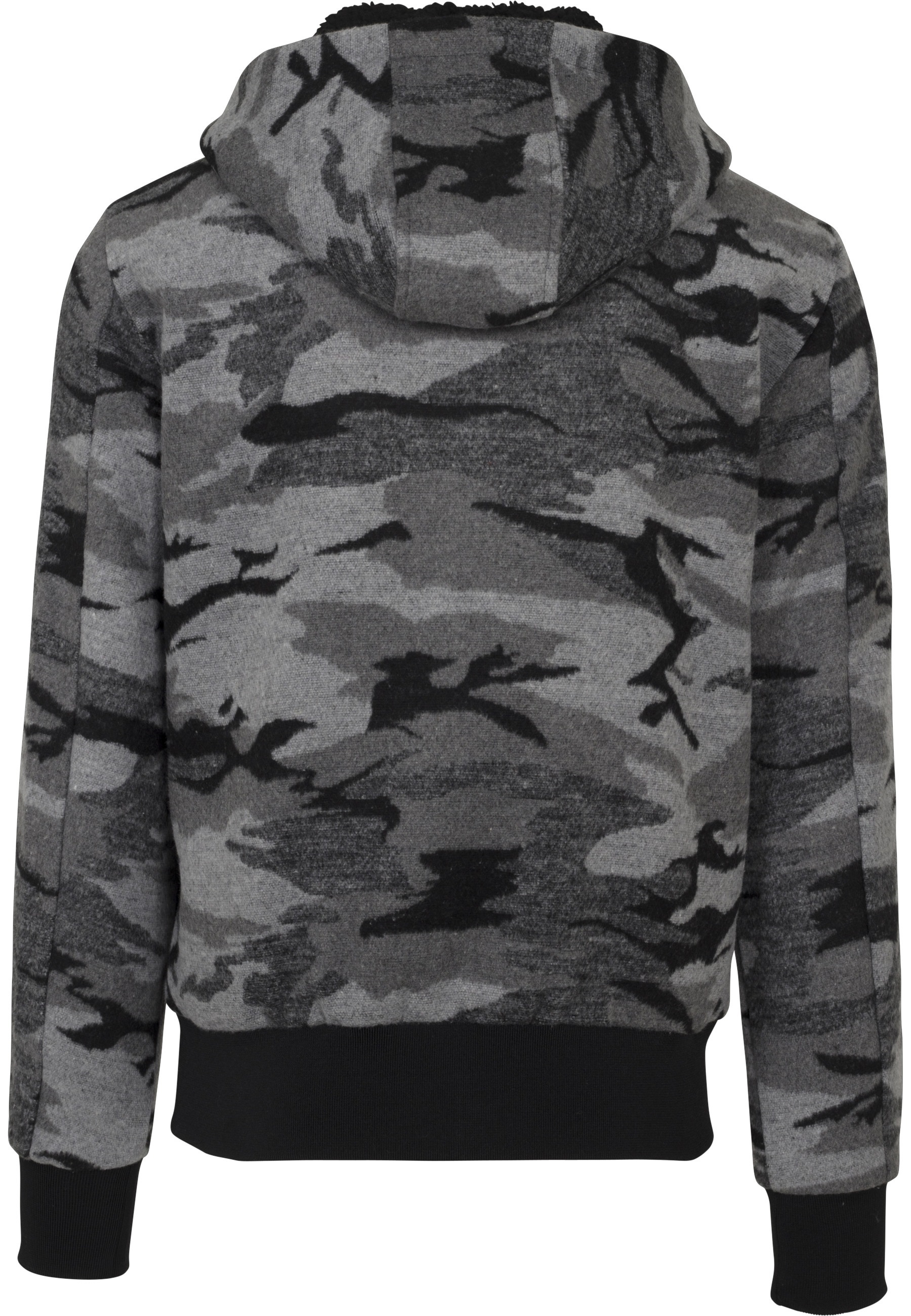 URBAN CLASSICS Winterjacke "Urban Classics Herren Camo Zip Jacket" 1 Stk. t günstig online kaufen