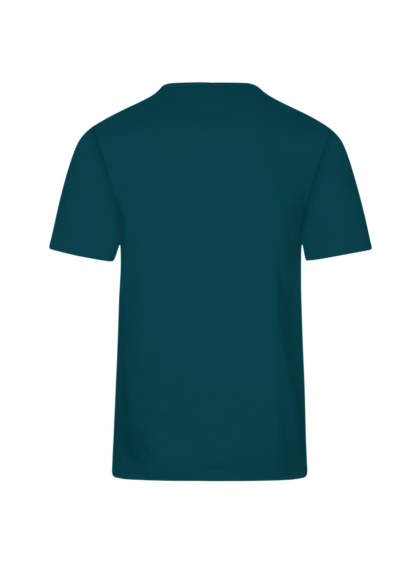 Trigema T-Shirt »TRIGEMA T-Shirt mit Knopfleiste DELUXE Baumwolle«, (1 tlg.)