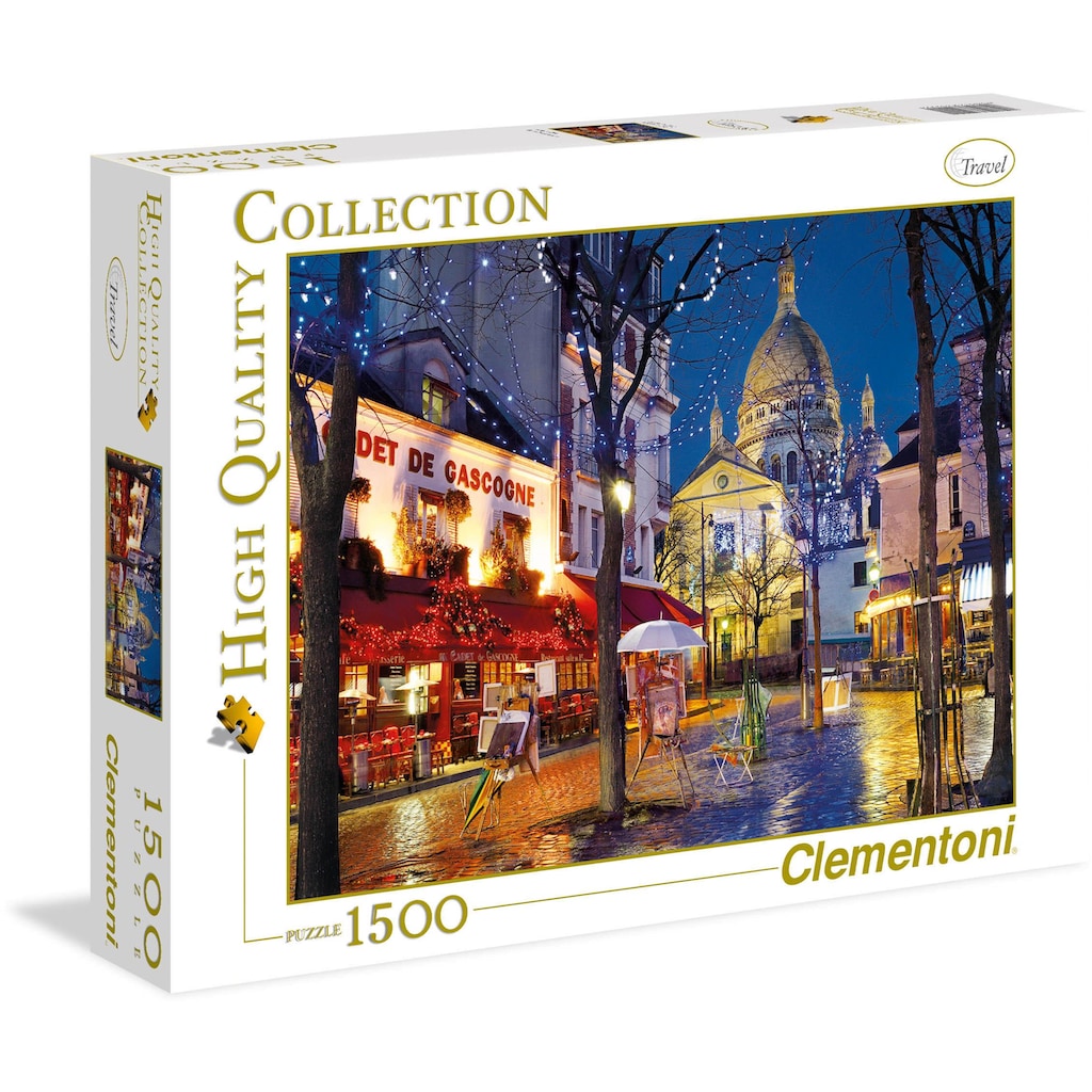 Clementoni® Puzzle »High Quality Collection, Montmartre«