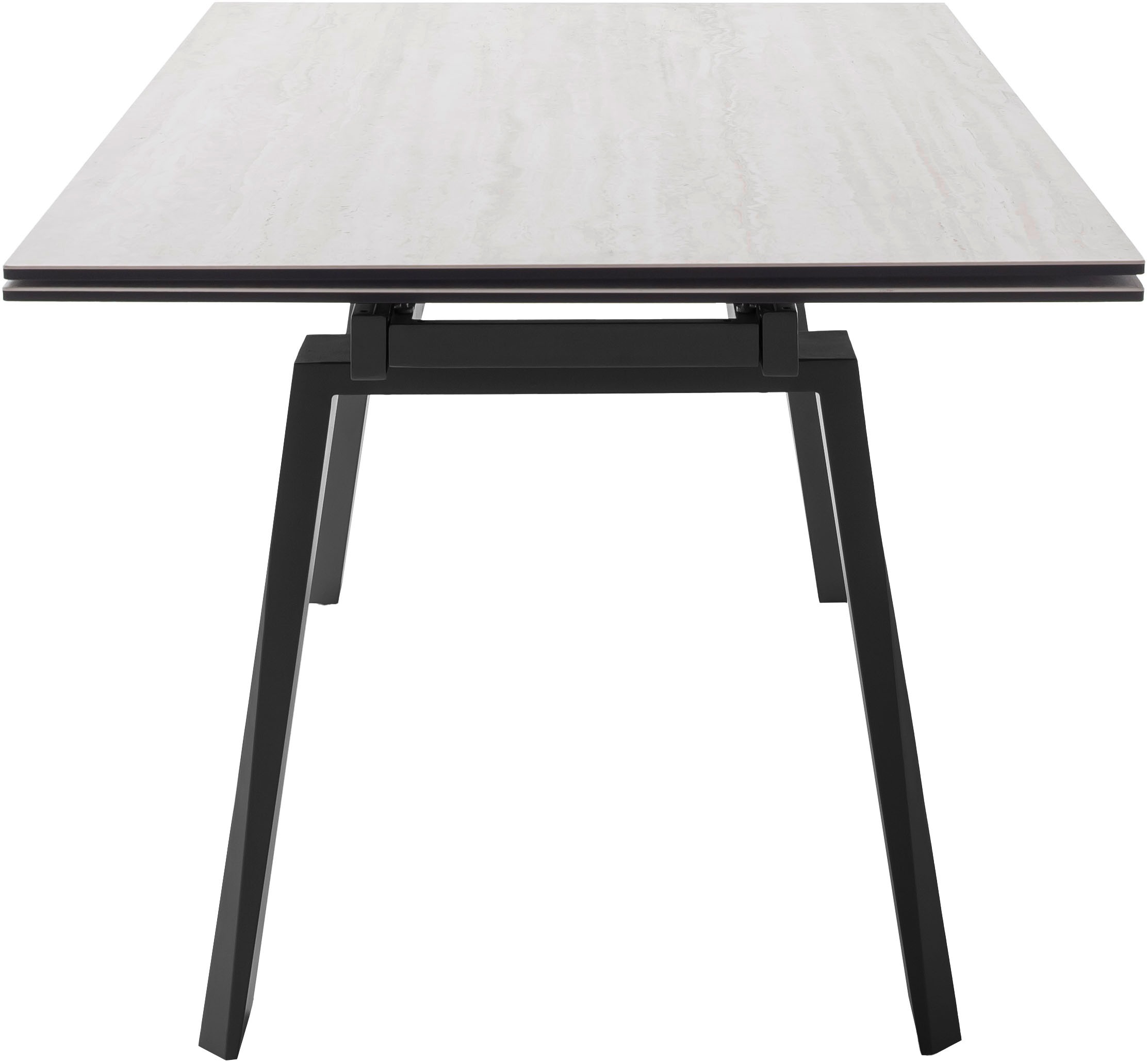MCA furniture Esstisch »Kalamata« 1 Stk. tlg. Auszugstisch, Stirnauszug, Metallgestell, Keramik, Sicherheitsglas