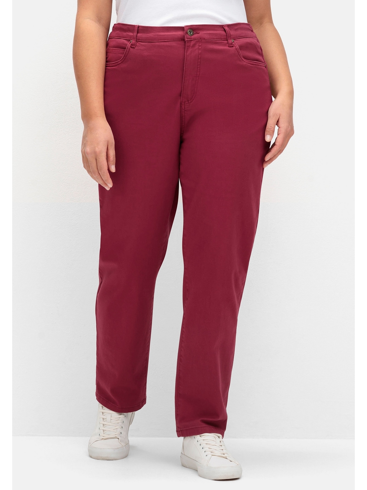Sheego 5-Pocket-Hose »Große Größen«, mit seitlichem Dehnbund