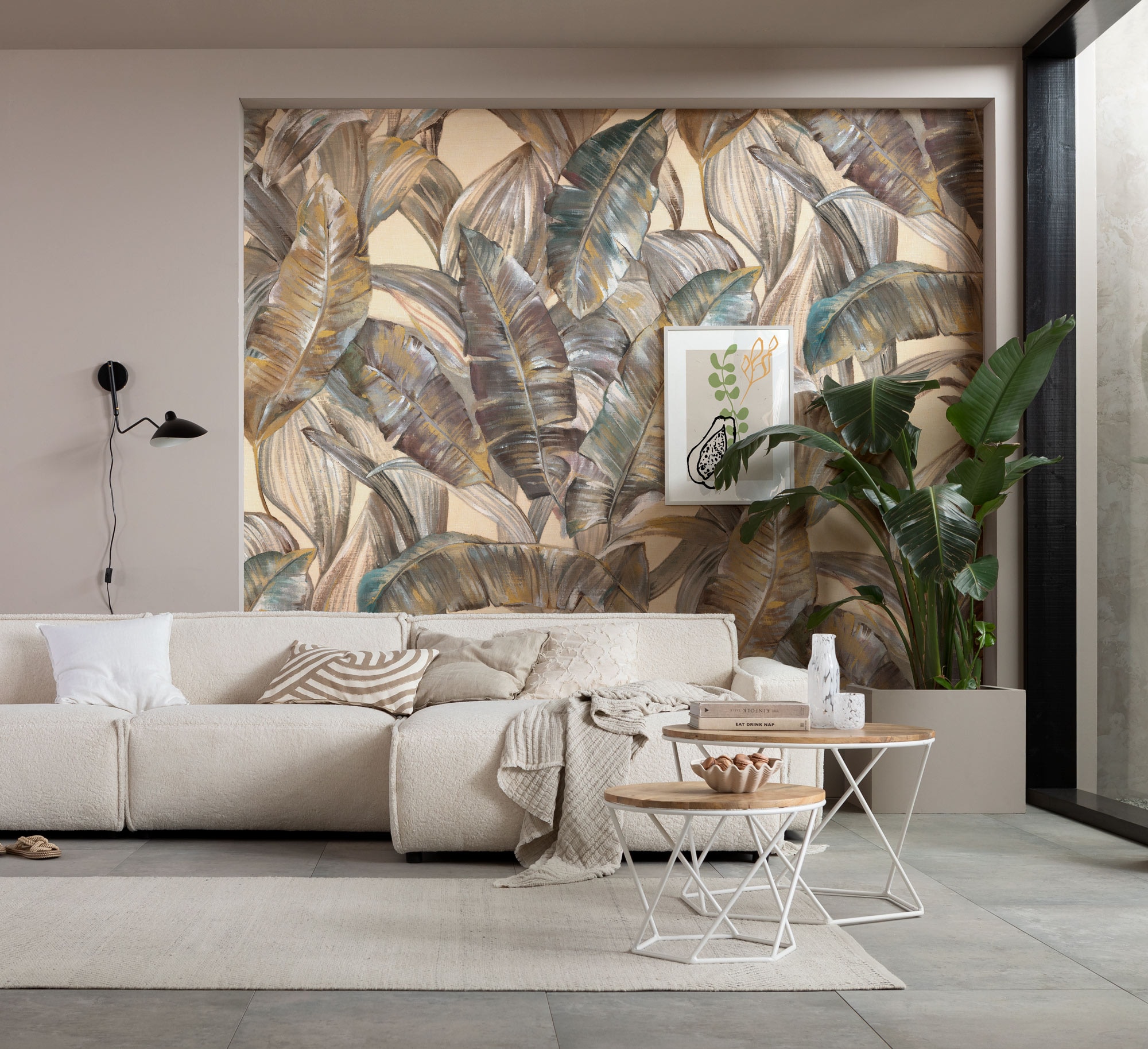 Komar Fototapete "Mae" bedruckt glatt 350 x 250 cm (Breite x Höhe) - Tapete, Vlies, Wohnzimmer, Schlafzimmer