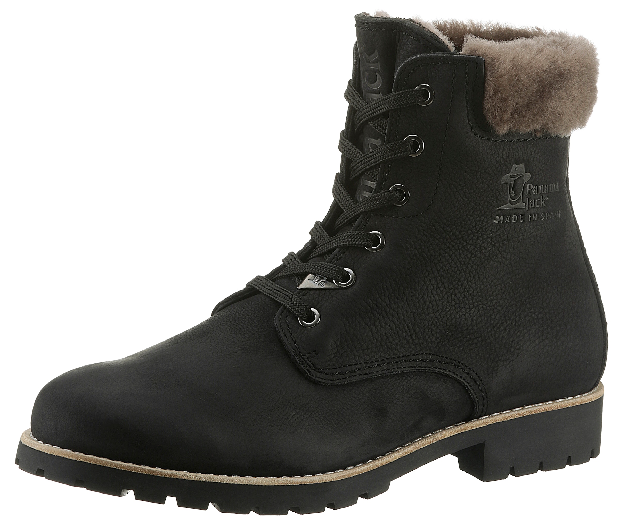 Panama Jack Winterboots, mit weich gepolstertem Schaftrand