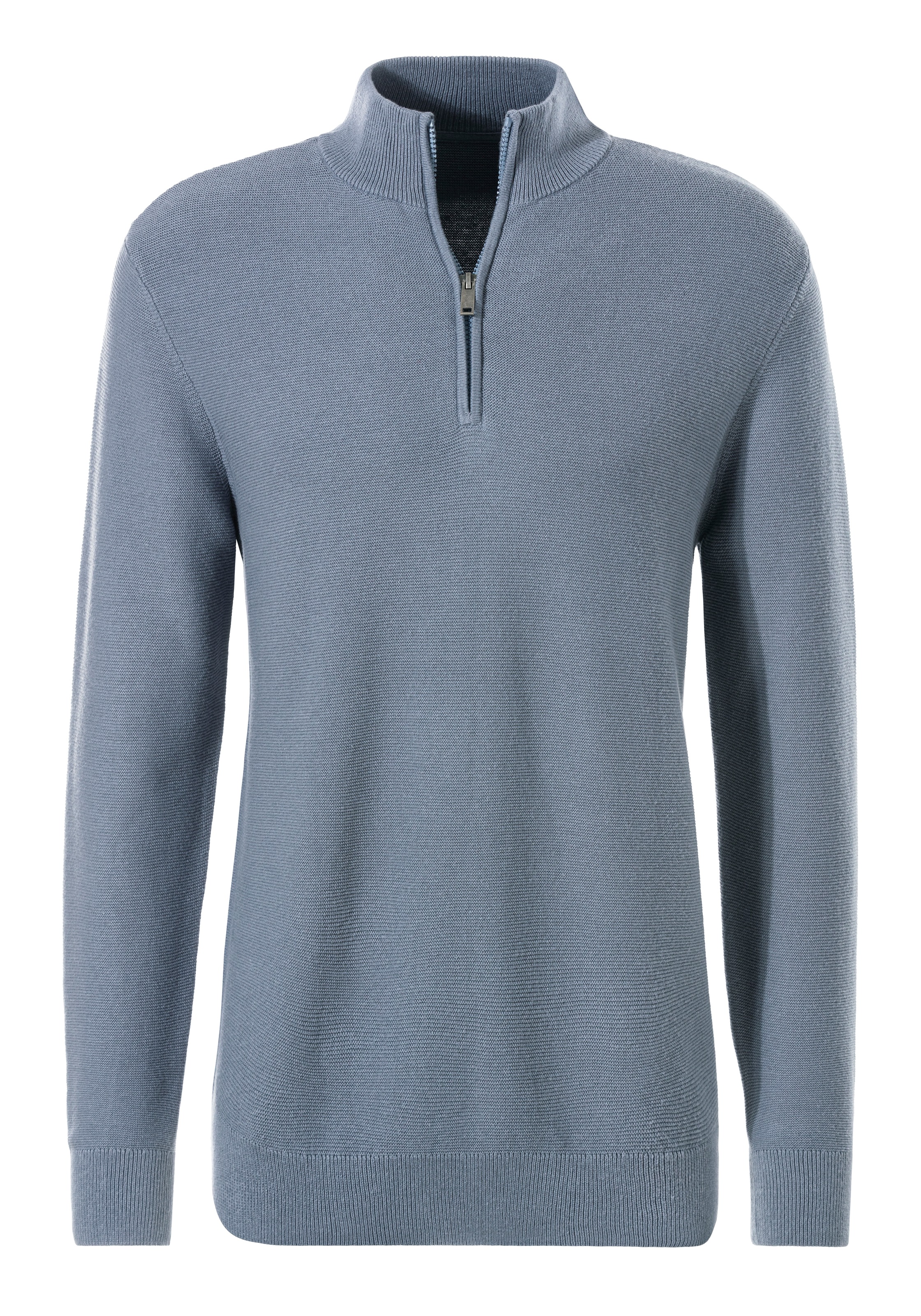 AUTHENTIC LE JOGGER Troyer Pullover mit Stehkragen und Reißverschluss günstig online kaufen