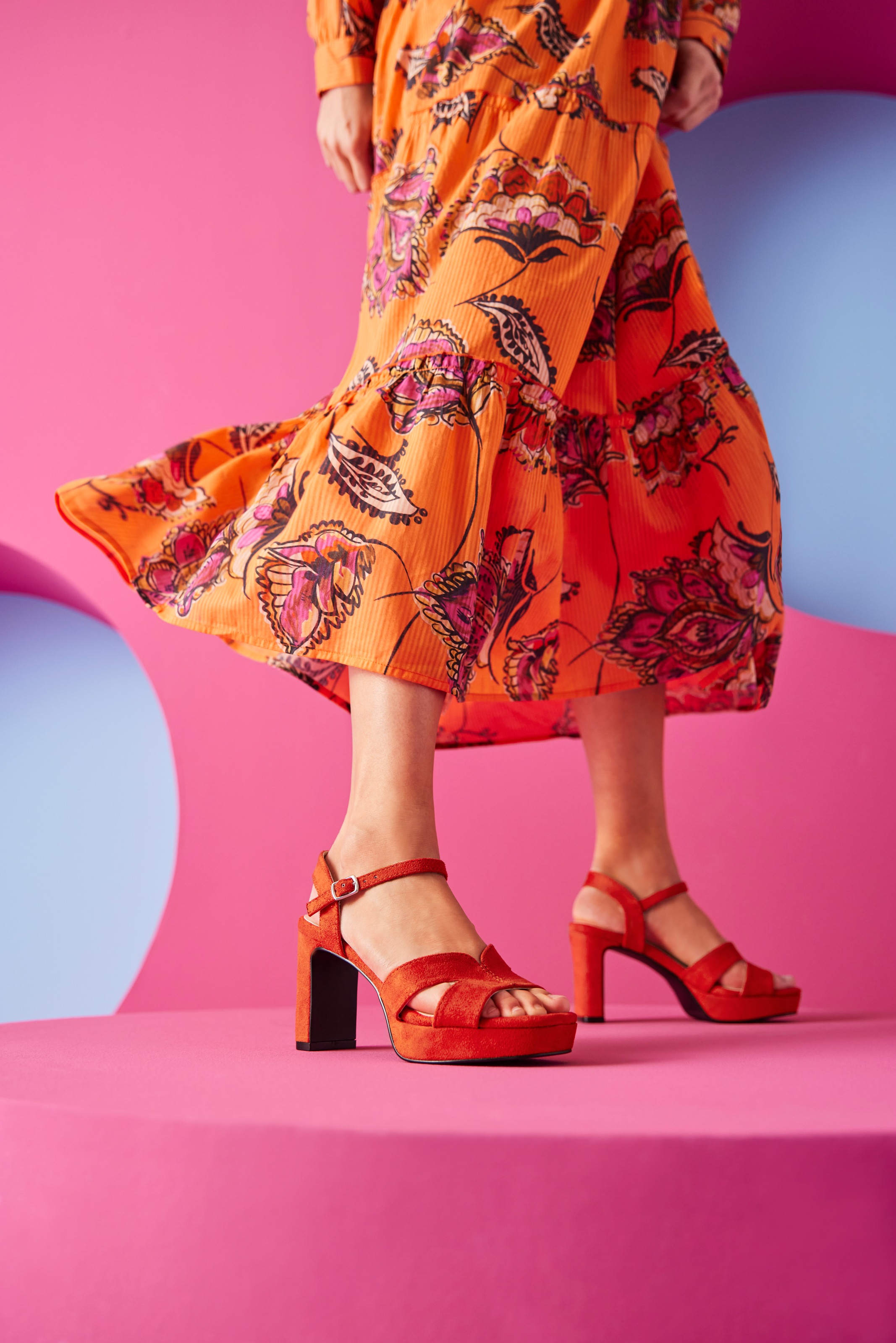 Aniston SHOES High-Heel-Sandalette Sommerschuh, Abendsandale, Plateau - NEU günstig online kaufen