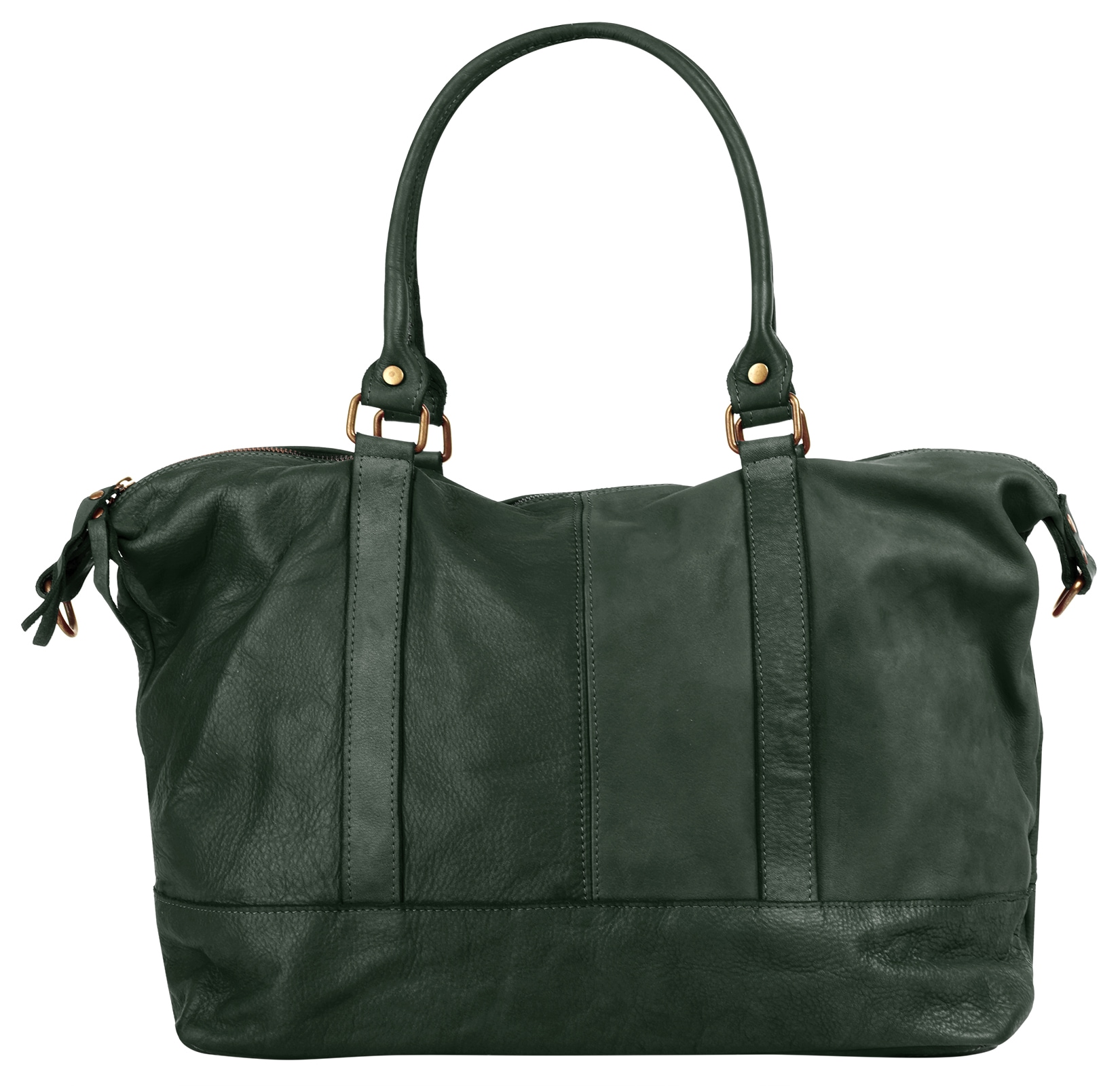 Samantha Look Reisetasche, echt Leder, Made in Italy