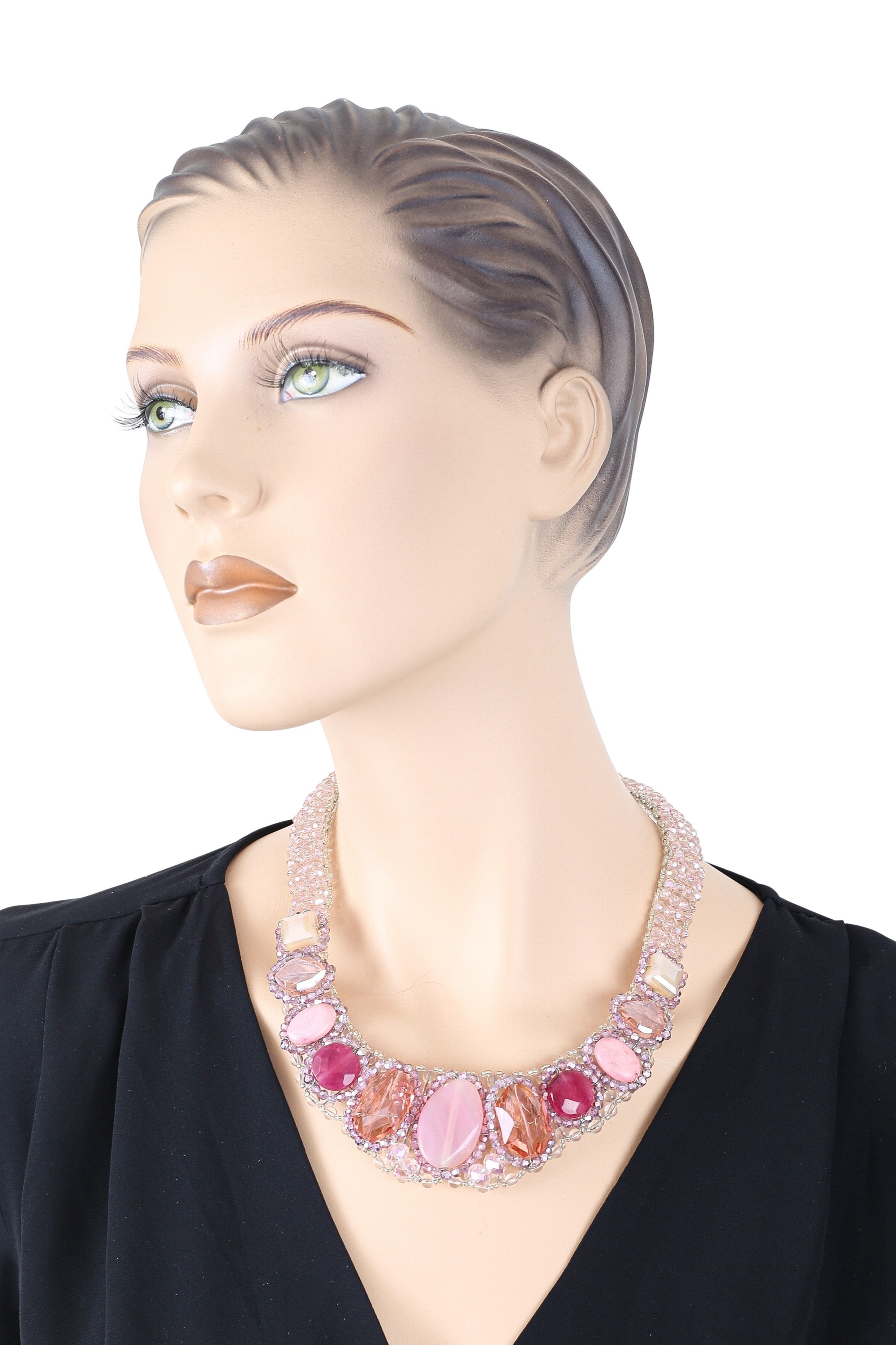 COLLEZIONE ALESSANDRO Kette mit Anhänger »Crystal Dream«, aus handgefertigten Glassteinen