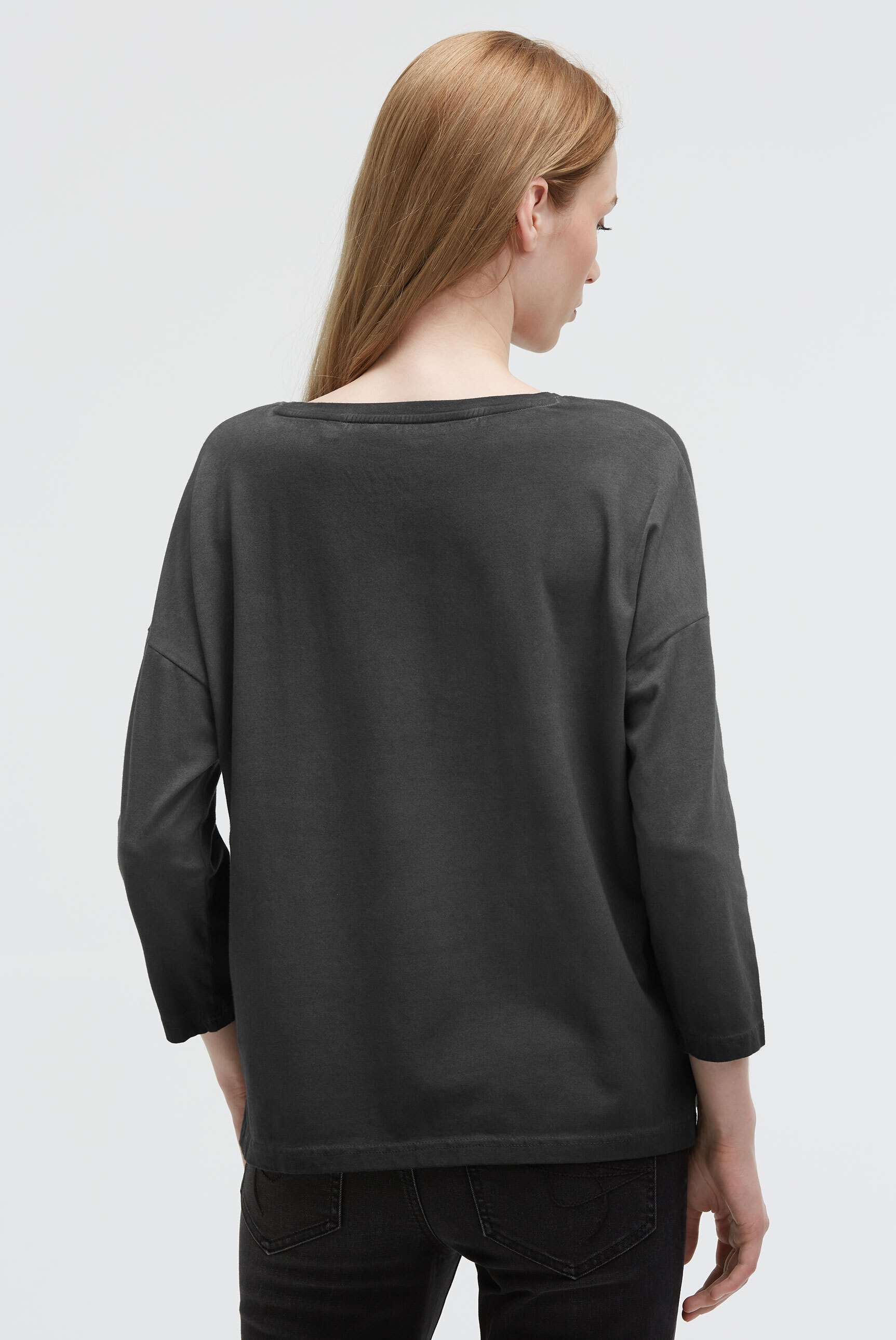 SOCCX 3/4-Arm-Shirt mit Seitenschlitze