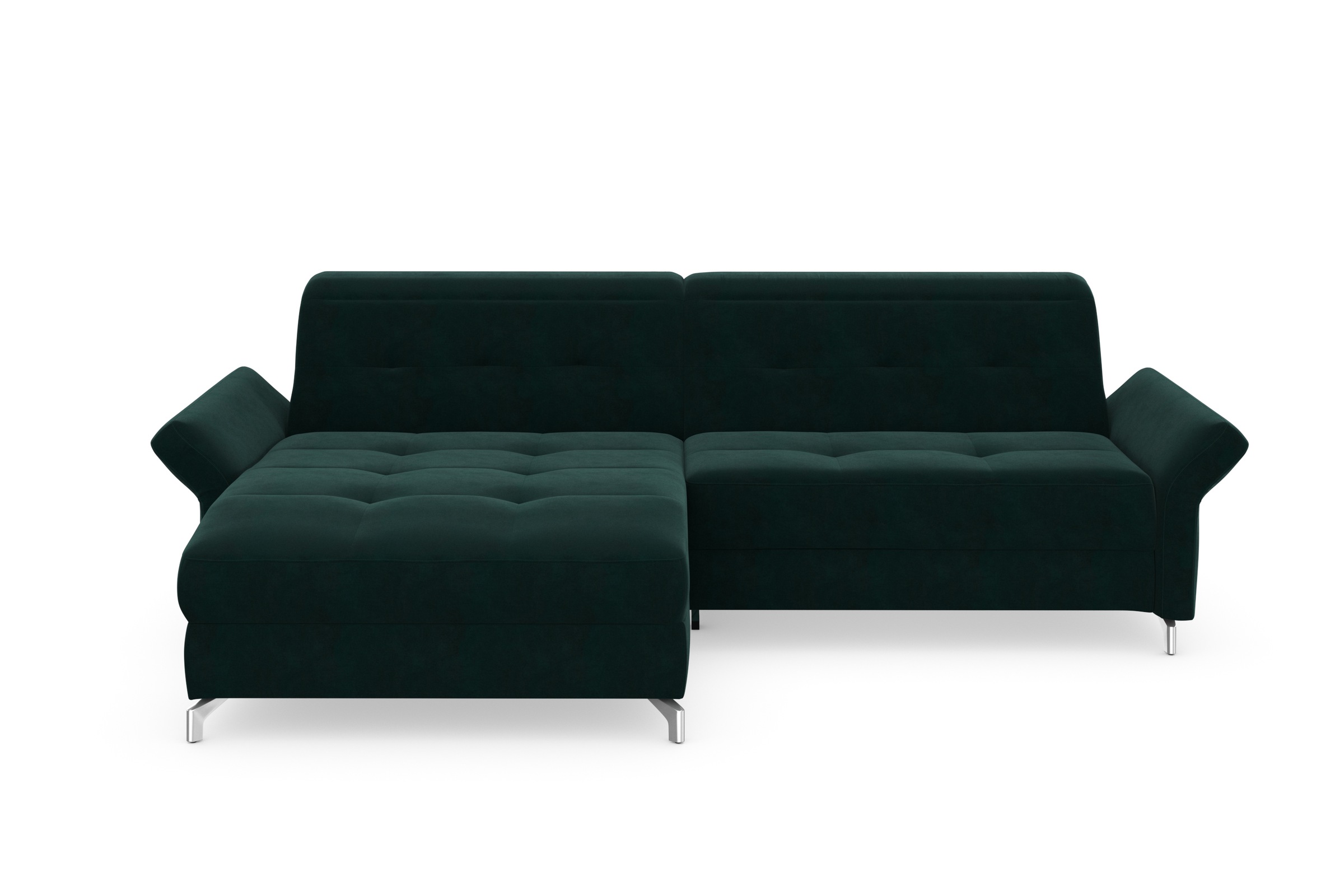 Home affaire Ecksofa "Maredo L-Form" Federkern, wahlweise auch mit Kopfteil günstig online kaufen