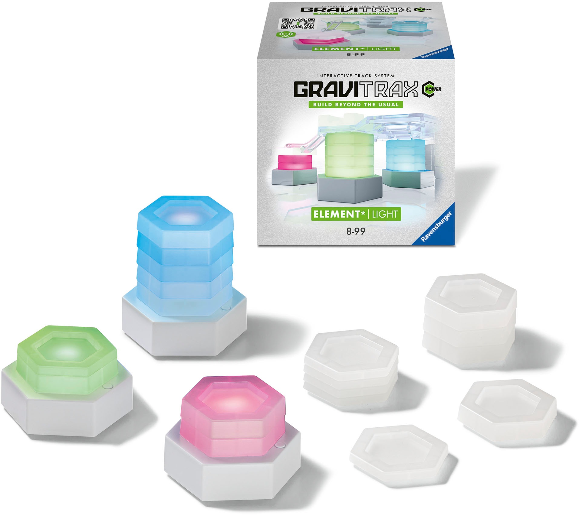 Ravensburger Kugelbahn-Bausatz »GraviTrax POWER Element Light« Made in Europe
