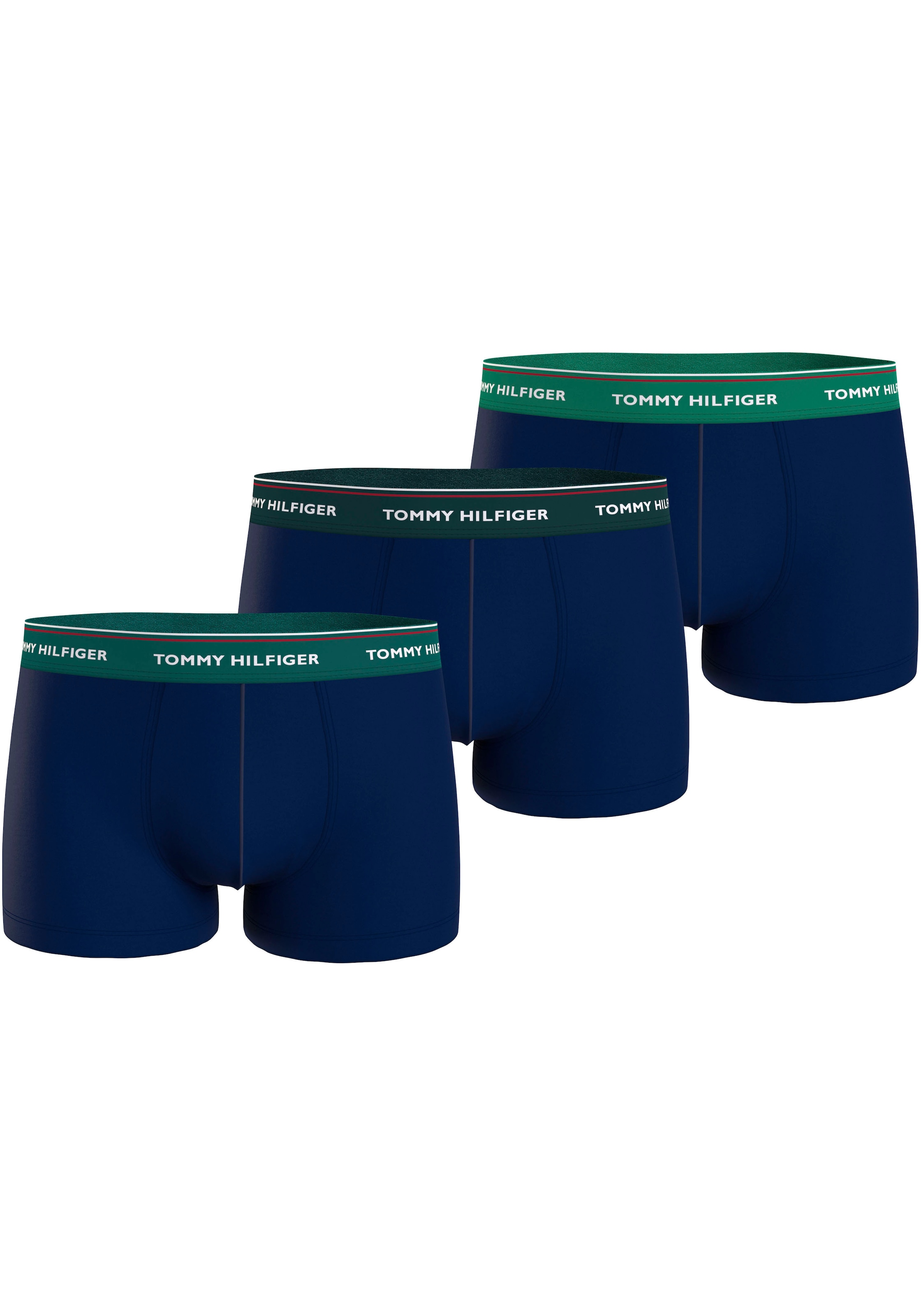 Tommy Hilfiger Underwear Trunk "3P WB TRUNK", (Packung, 3er-Pack), mit Logo-Elastikbund