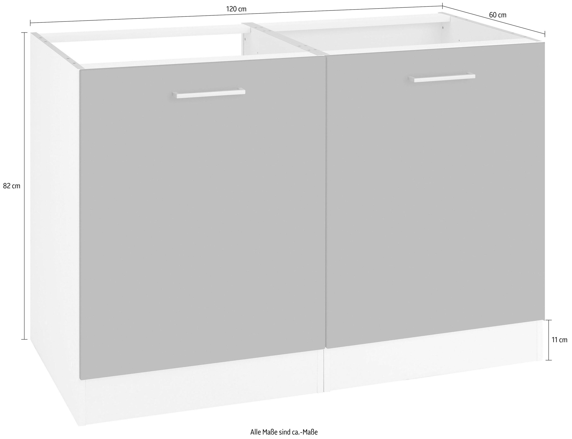 HELD MÖBEL Spülenschrank »Visby«, Breite 120 cm