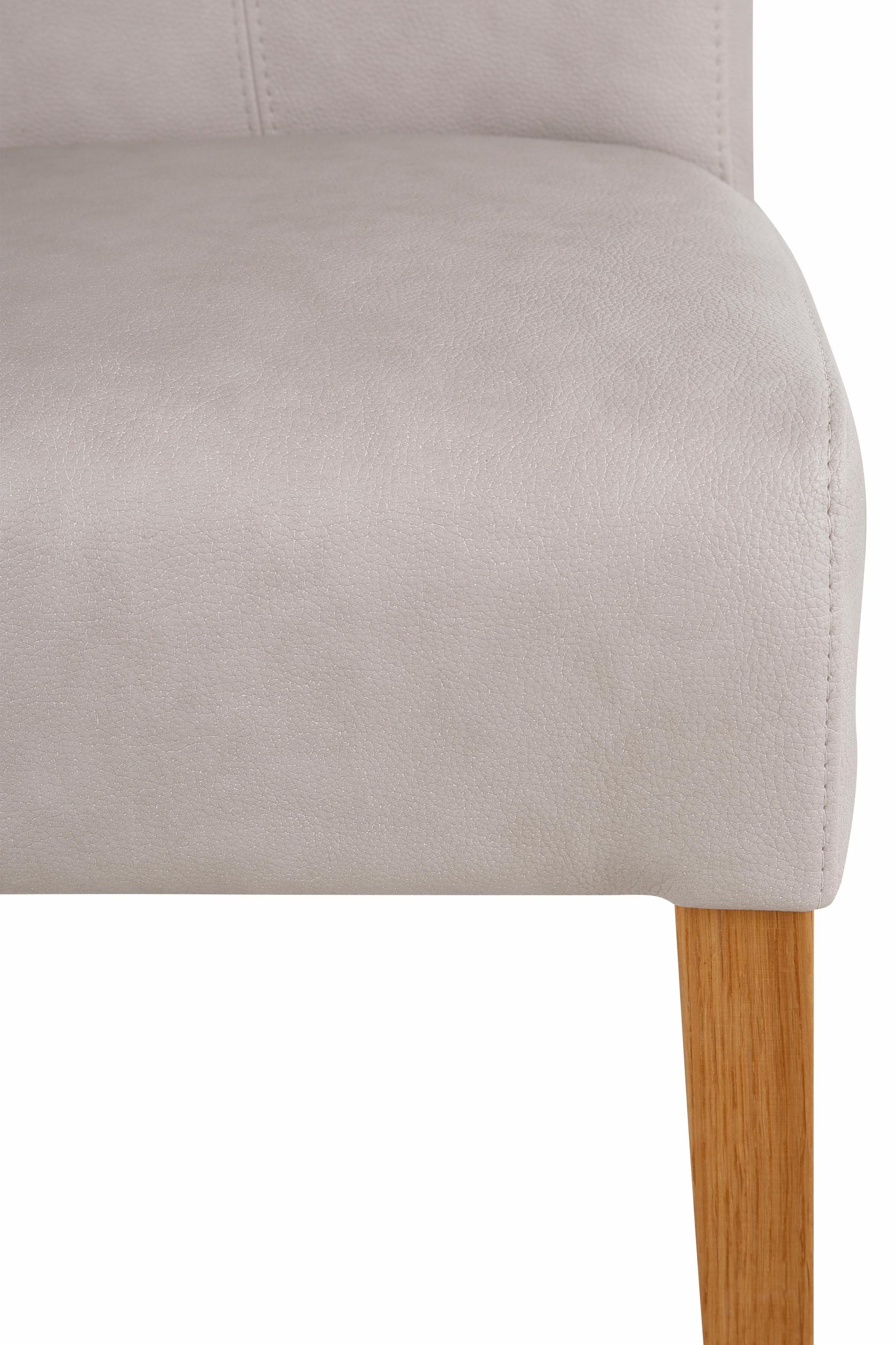 Home affaire Esszimmerstuhl »Queen Polsterstuhl BESTSELLER«, (Set), 2 St., Kunstleder, verschiedene Bezüge, Gestell Massivholz