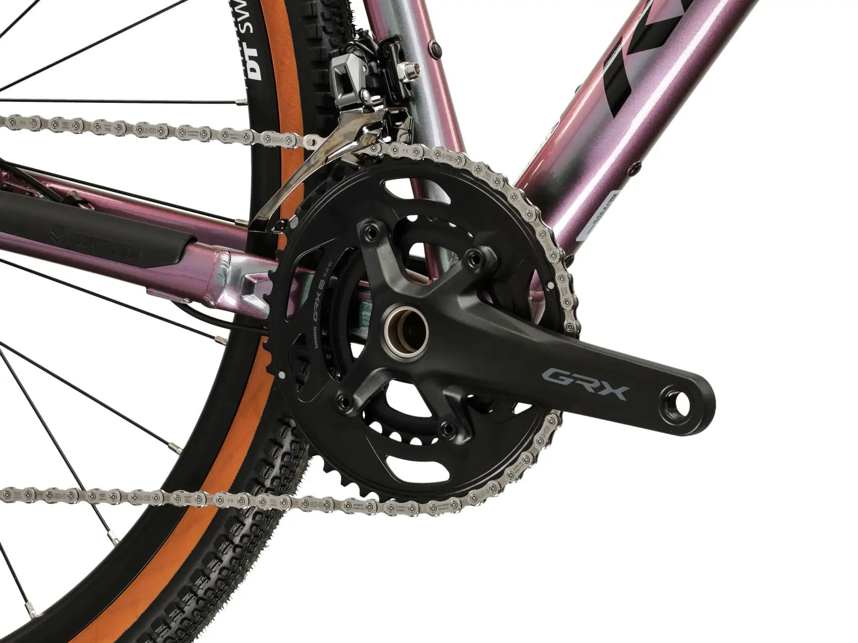 Kross Gravelbike »KROSS Gravelbike 28" Esker 6.0 24 Gänge Gabel aus Carbon 2026« 24 Gang Shimano GRX RX820 Schaltwerk Kettenschaltung Gabel aus Carbon