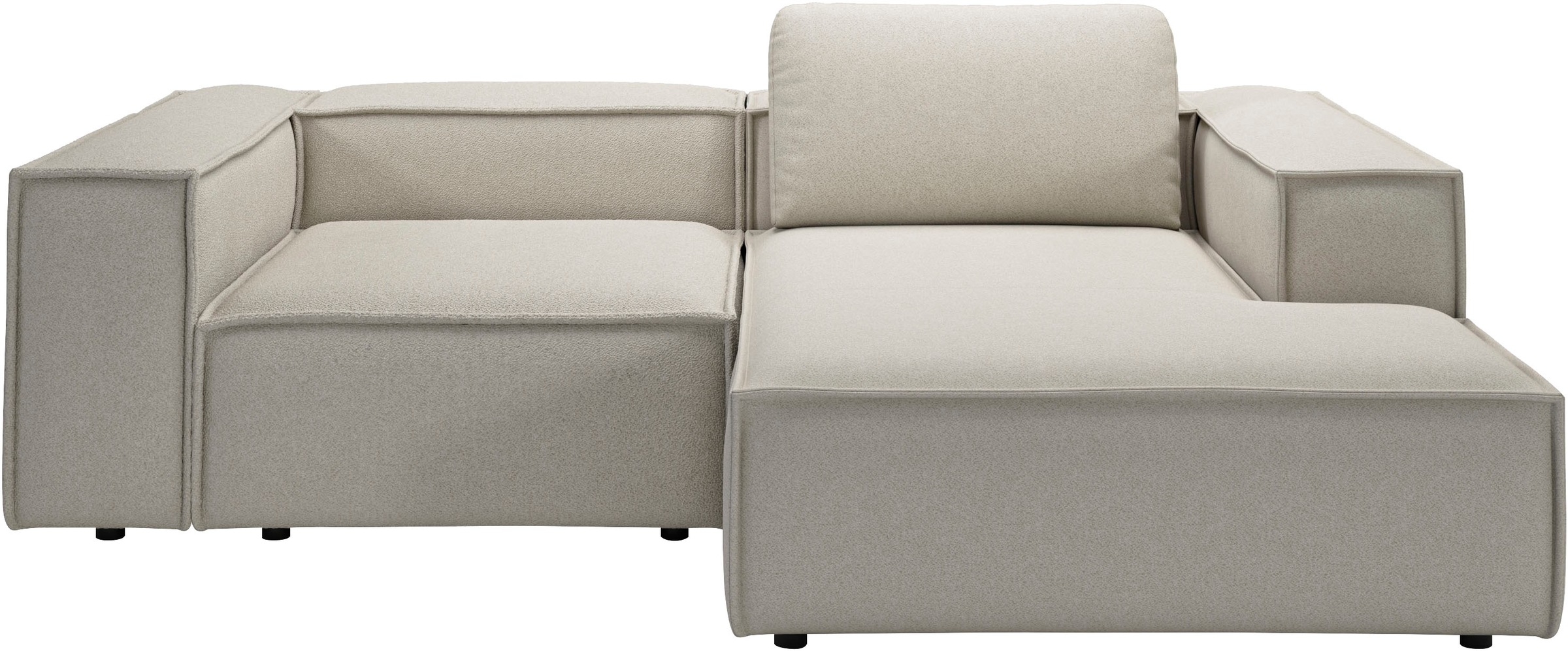 Places of Style Ecksofa "Watertown, kompakte L-Form, 246 cm breite für klei günstig online kaufen