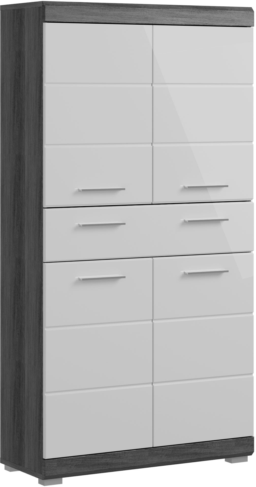 INOSIGN Midischrank "SIENA, Breite 74cm, 4 Türen, 1 Schubkasten, 4 Fächer, günstig online kaufen