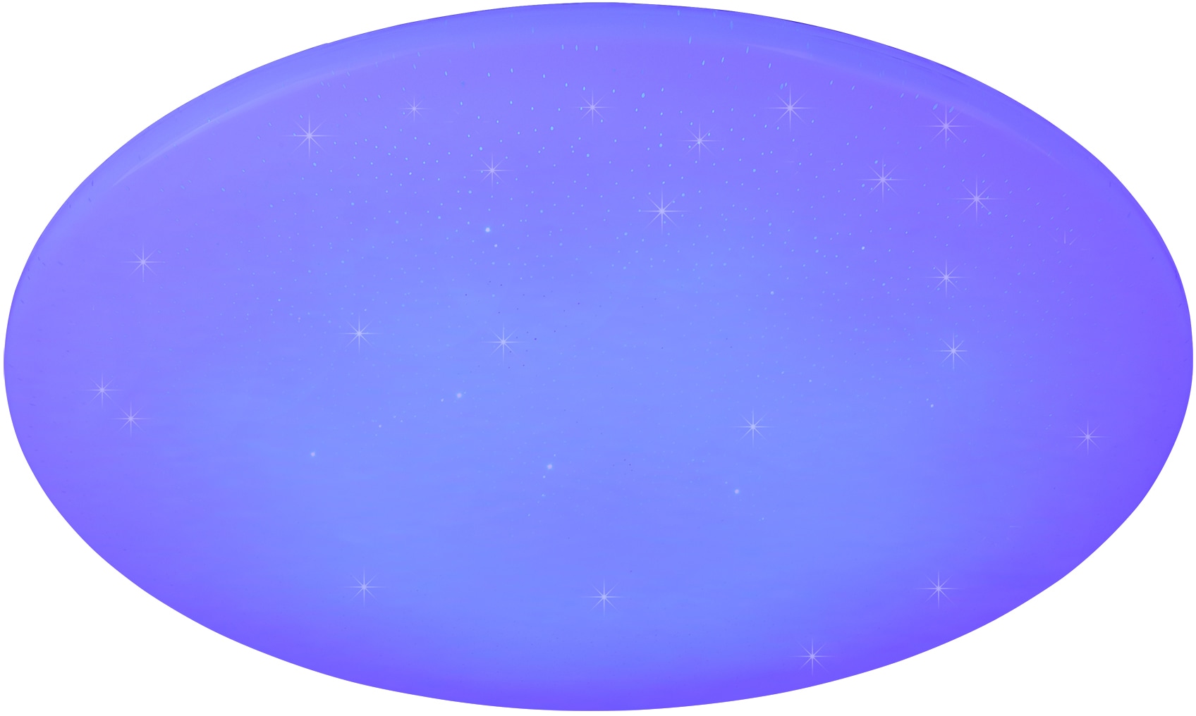 TRIO Leuchten LED Deckenleuchte »Fara«, 1 flammig, Leuchtmittel LED-Board | LED fest integriert, WiZ Smarthome RGB Deckenlampe Ø 60cm Steuerung per App Starlight Cover