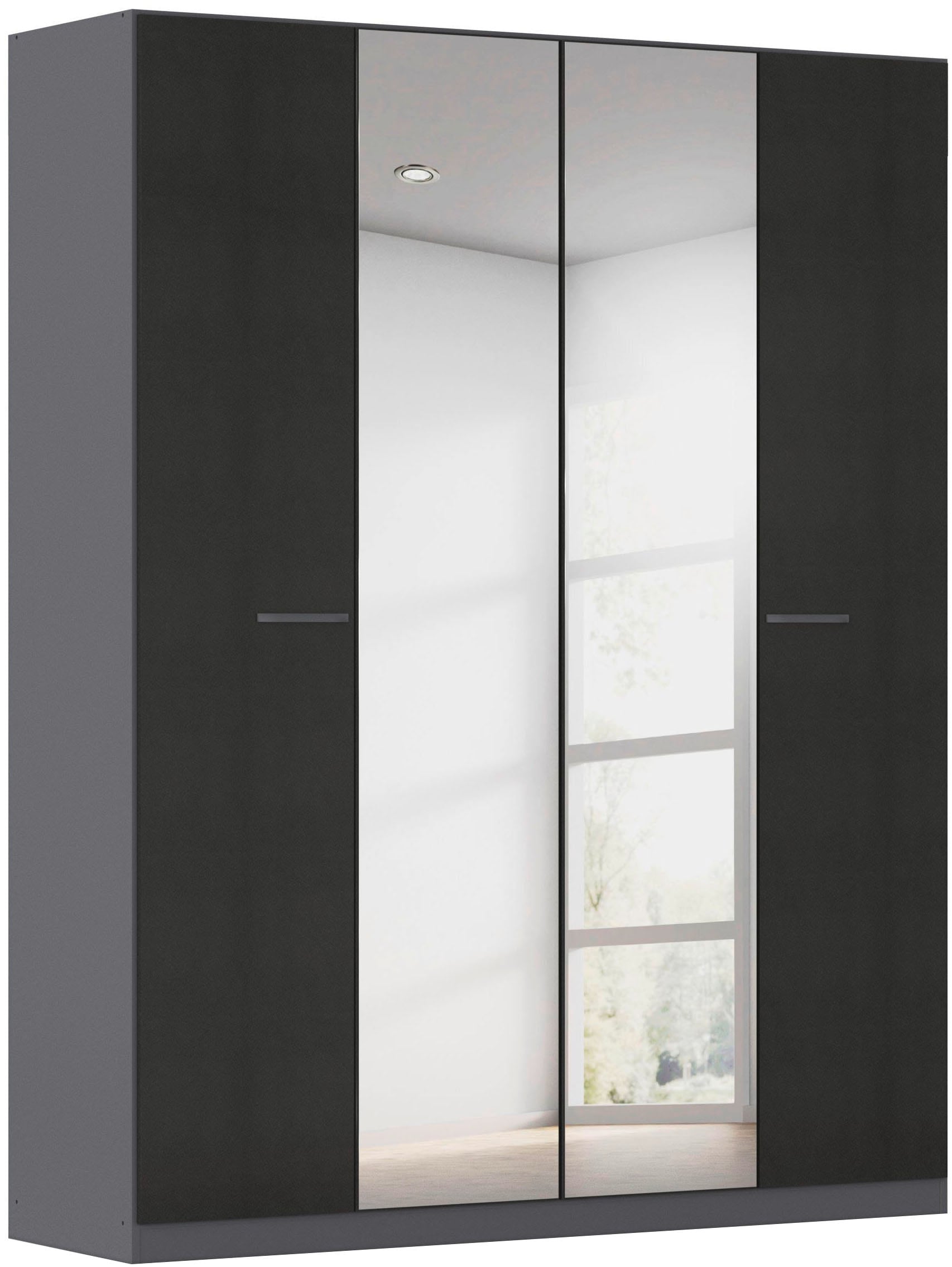 OTTO home Kleiderschrank "Mehrzweckschrank Aktenschrank Möbel Mietswohnung Schlafzimmer OTELI" erhältlich in Breiten 91-360 cm, ab Breite 136cm inkl. Innenschubladen, mit zusätzlichen Einlegeböden, optional mit Spiegel MADE IN GERMANY