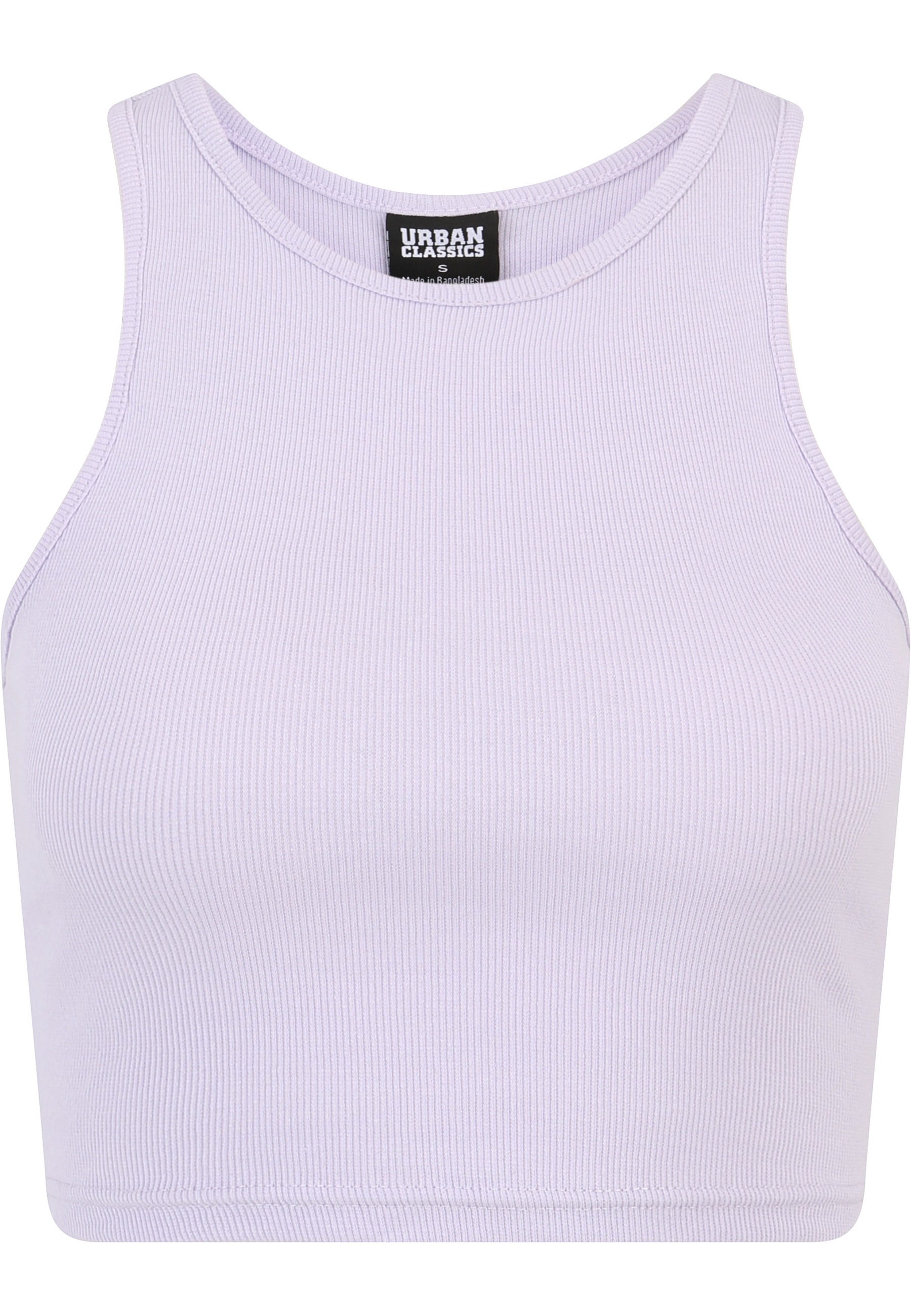 URBAN CLASSICS Tanktop "Urban Classics Damen Ladies Cropped Rib Top 2-Pack" günstig online kaufen