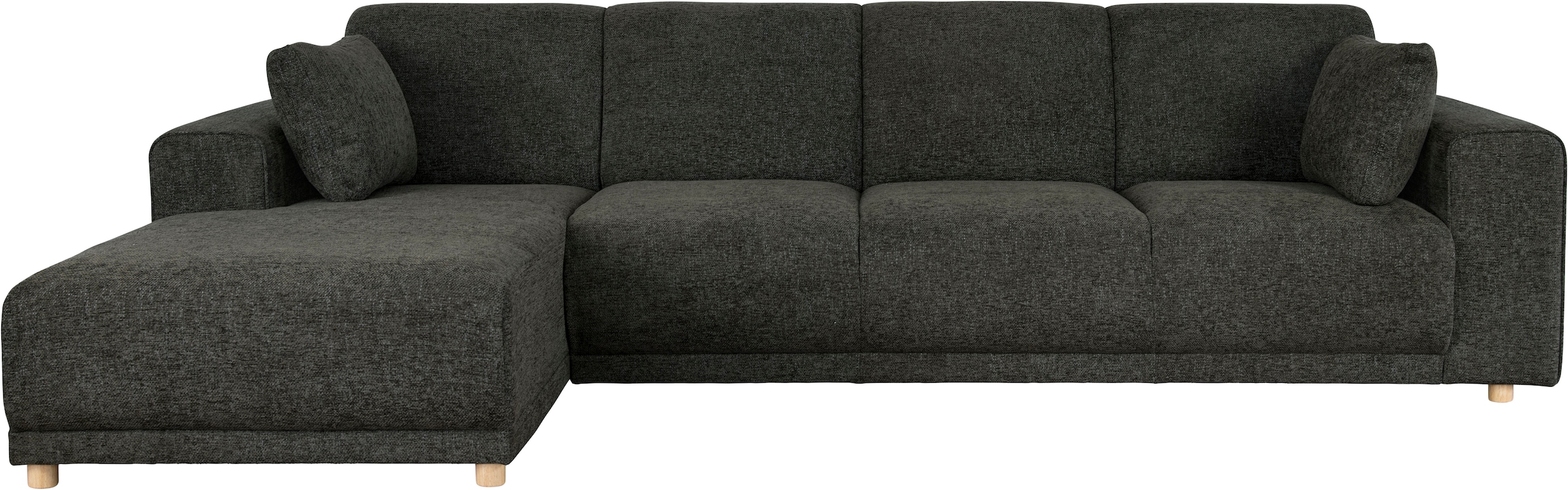 Home affaire Ecksofa »LEMPS wahlweise Recamiere links oder rechts L-Form«, incl. Zierkissen, Stellmaße 297x162 cm