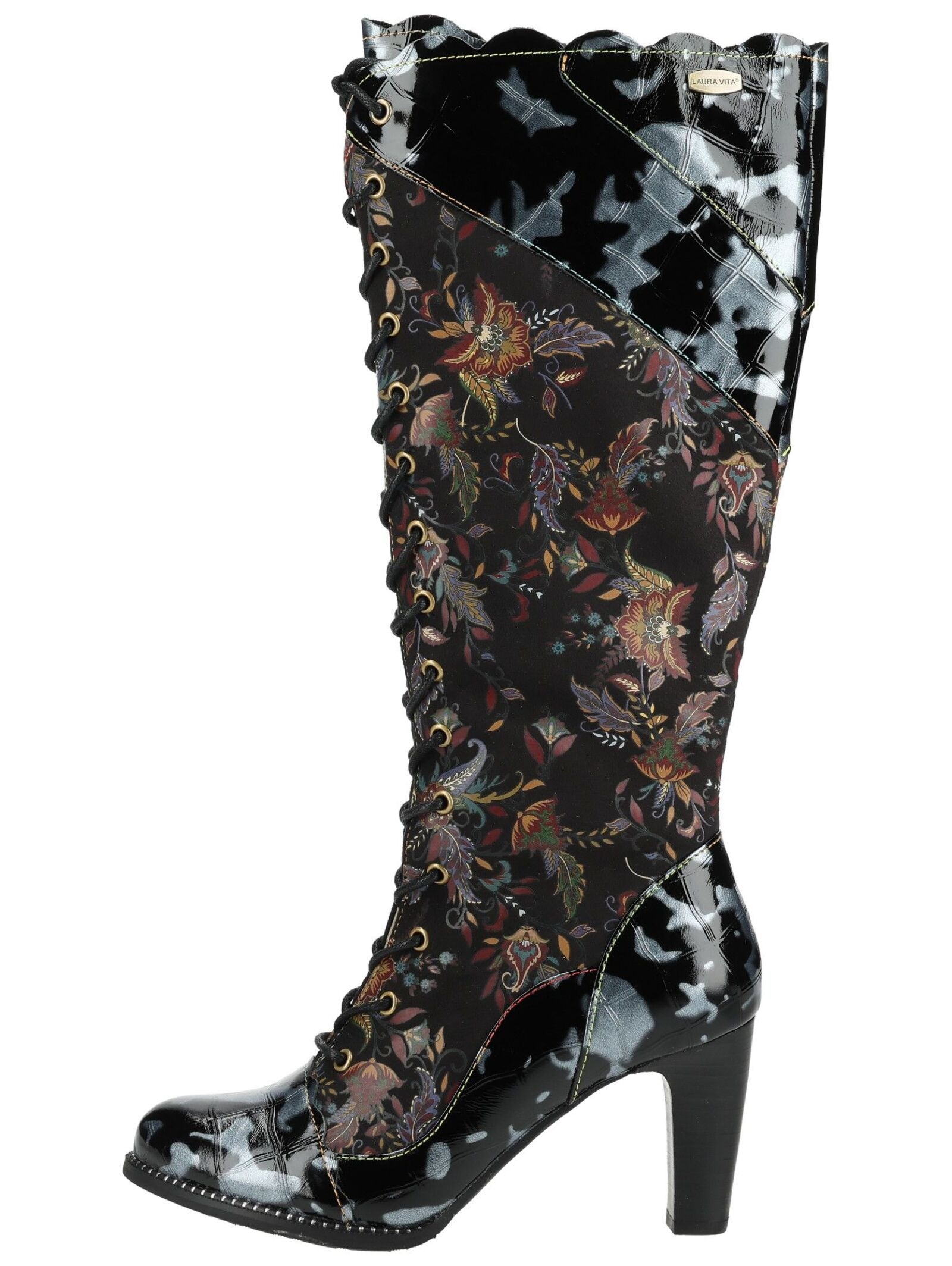 LAURA VITA Schnürstiefel »LAURA VITA Stiefel Leder/Textil«