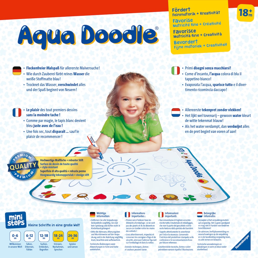 Ravensburger Kreativset »ministeps® Aqua Doodle®«