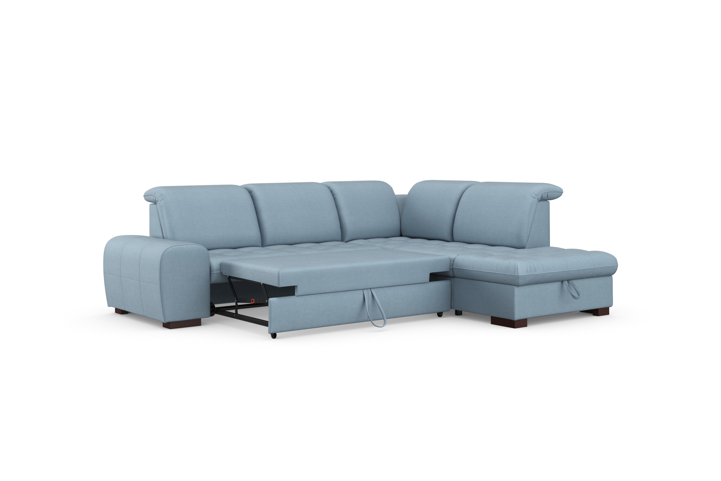 sit&more Ecksofa »Luxor L-Form«, wahlweise mit Bettfunktion, Stauraum und Kopfteilverstellung