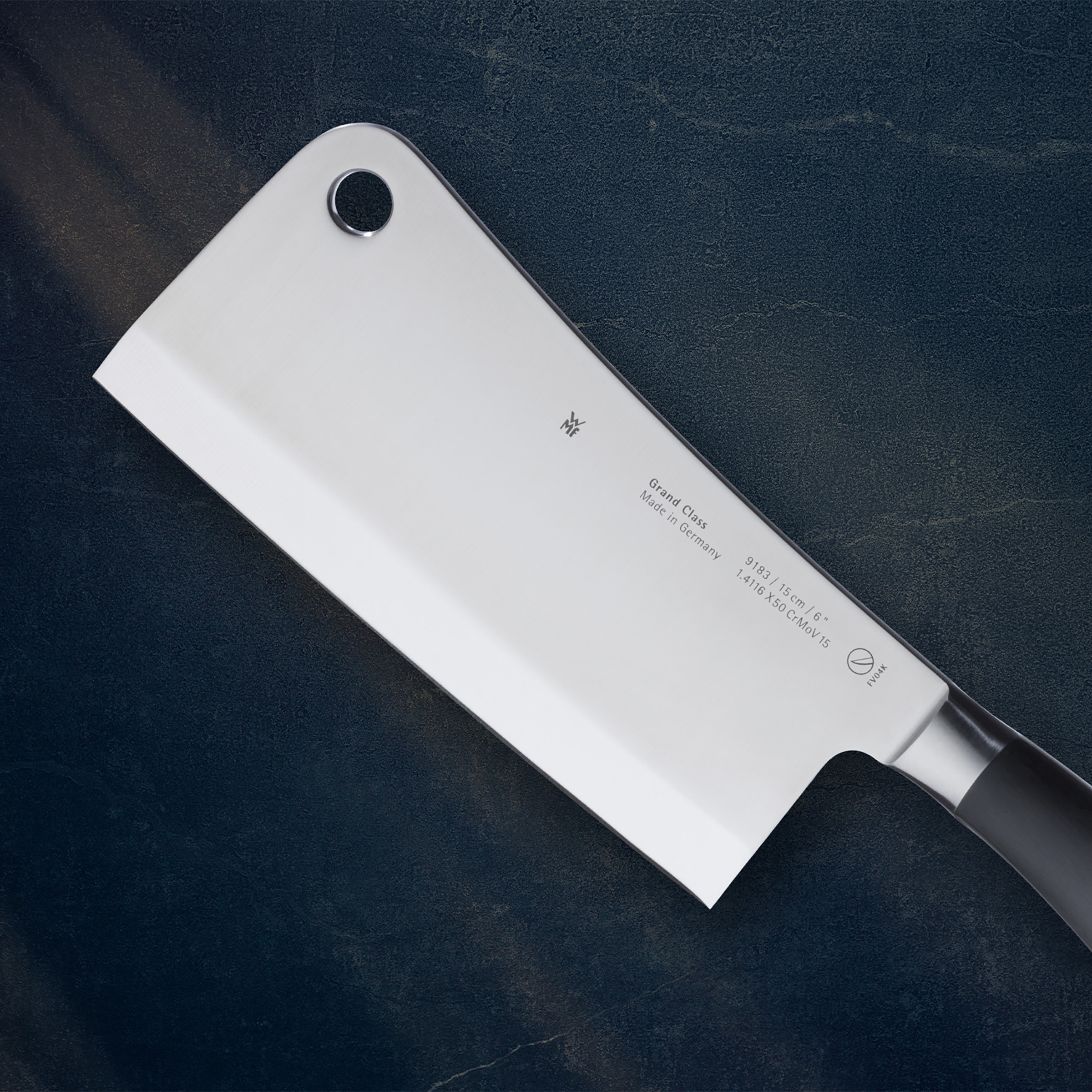 WMF Hackmesser »Grand Class«, (1 tlg.), 15 cm, langanhaltende Schärfe, handgeschmiedeter Spezialklingenstahl