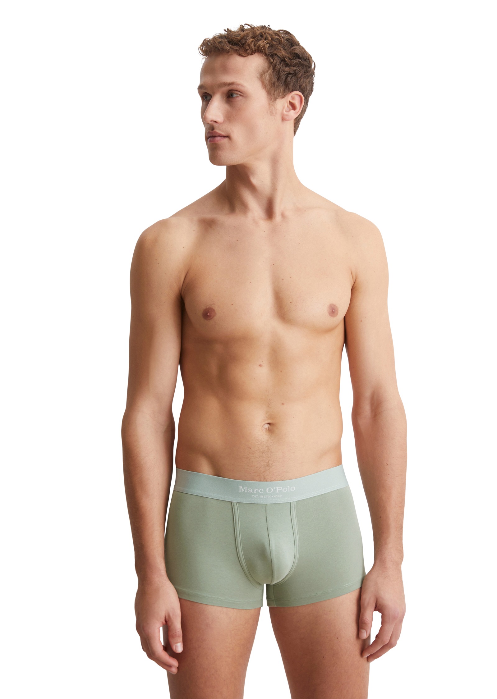 Marc OPolo Trunk "Essentials" 3er Pack, mit Webbund mit Logo-Schriftzug günstig online kaufen