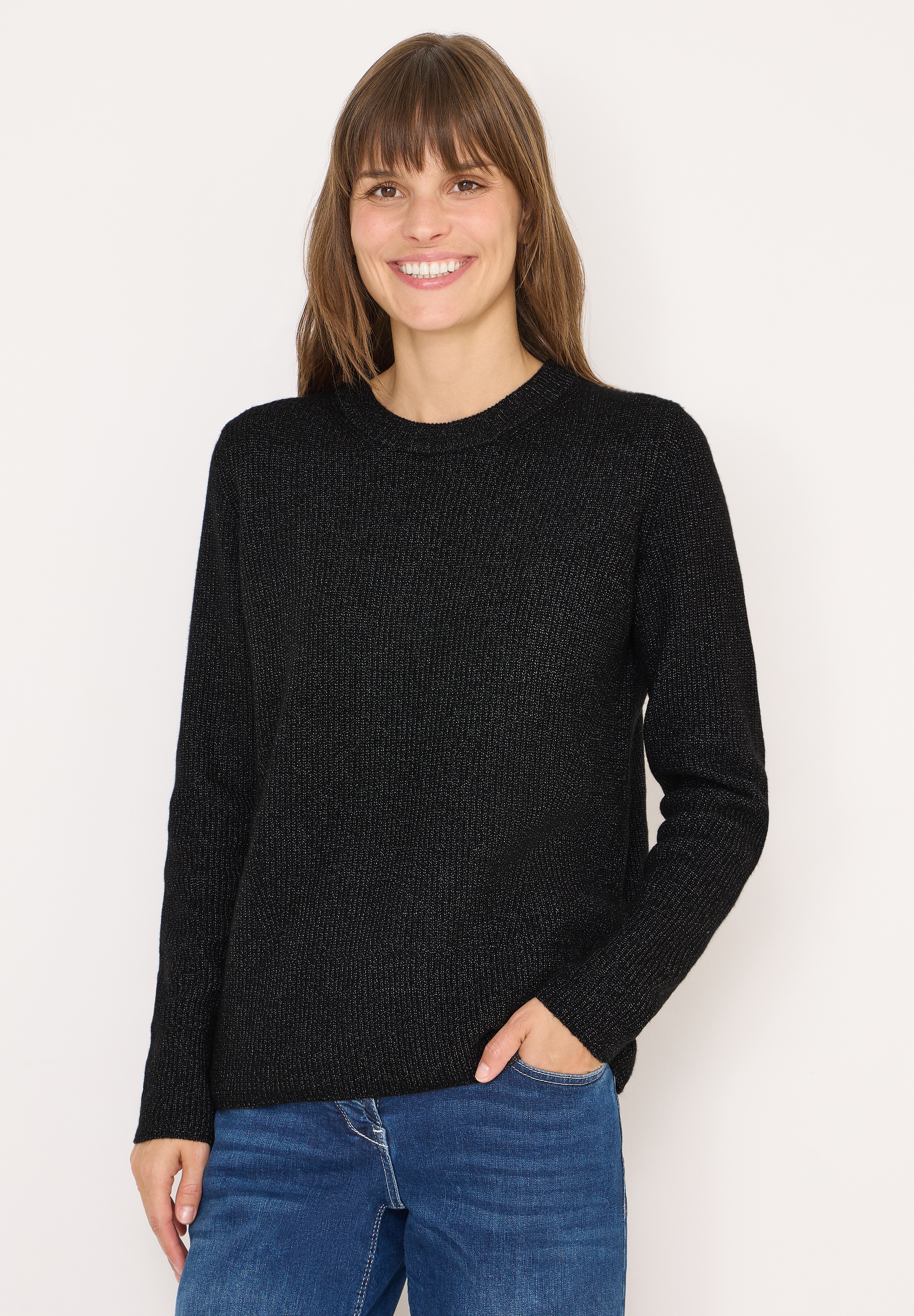 Cecil Strickpullover aus Feinstrick günstig online kaufen