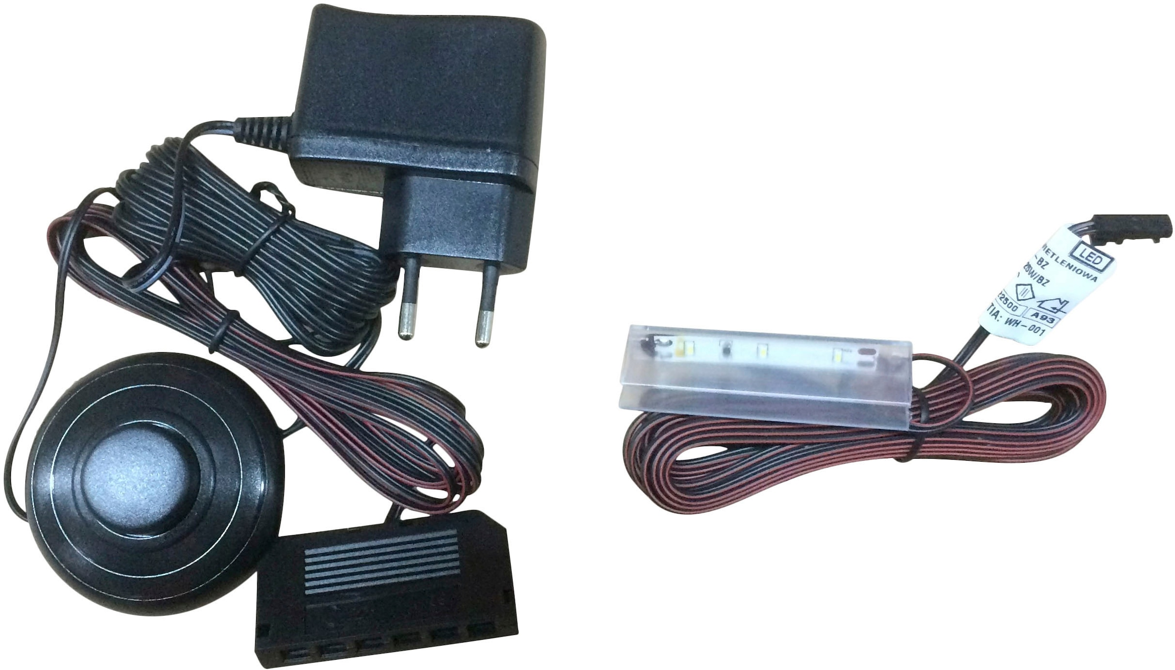 Home affaire LED Schrankinnenraumbeleuchtung "Glaskantenbeleuchtung" LED-Board 1 Stk. Kaltweiß