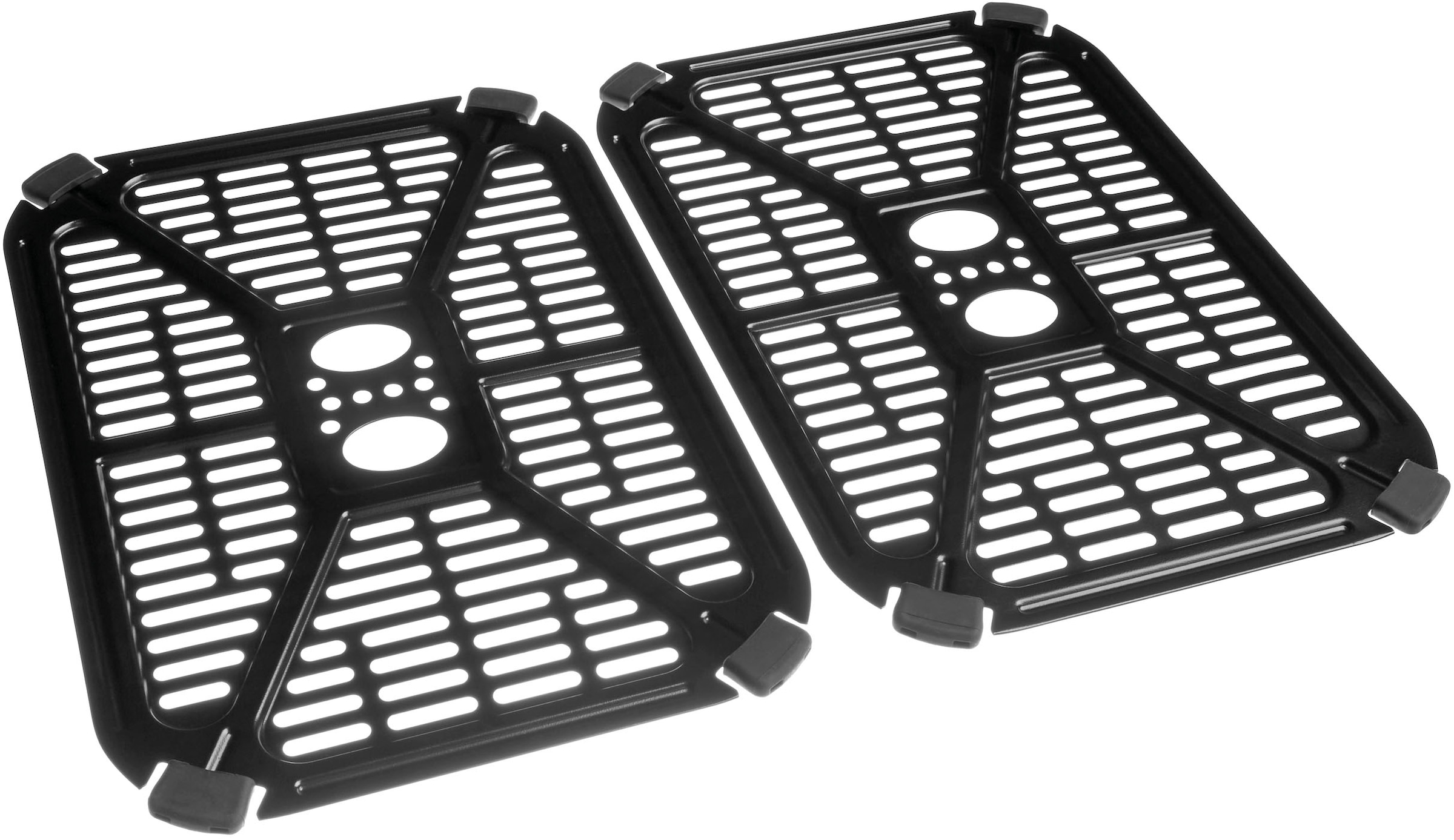 RUSSELL HOBBS Heißluftfritteuse »27680-56 s SatisFryTM Dual basket, 4,5L«, 2800 W, Fassungsvermögen 9 l, Airfryer–wenig oder kein Öl erforderlich, 9 Programme, 4,5 L