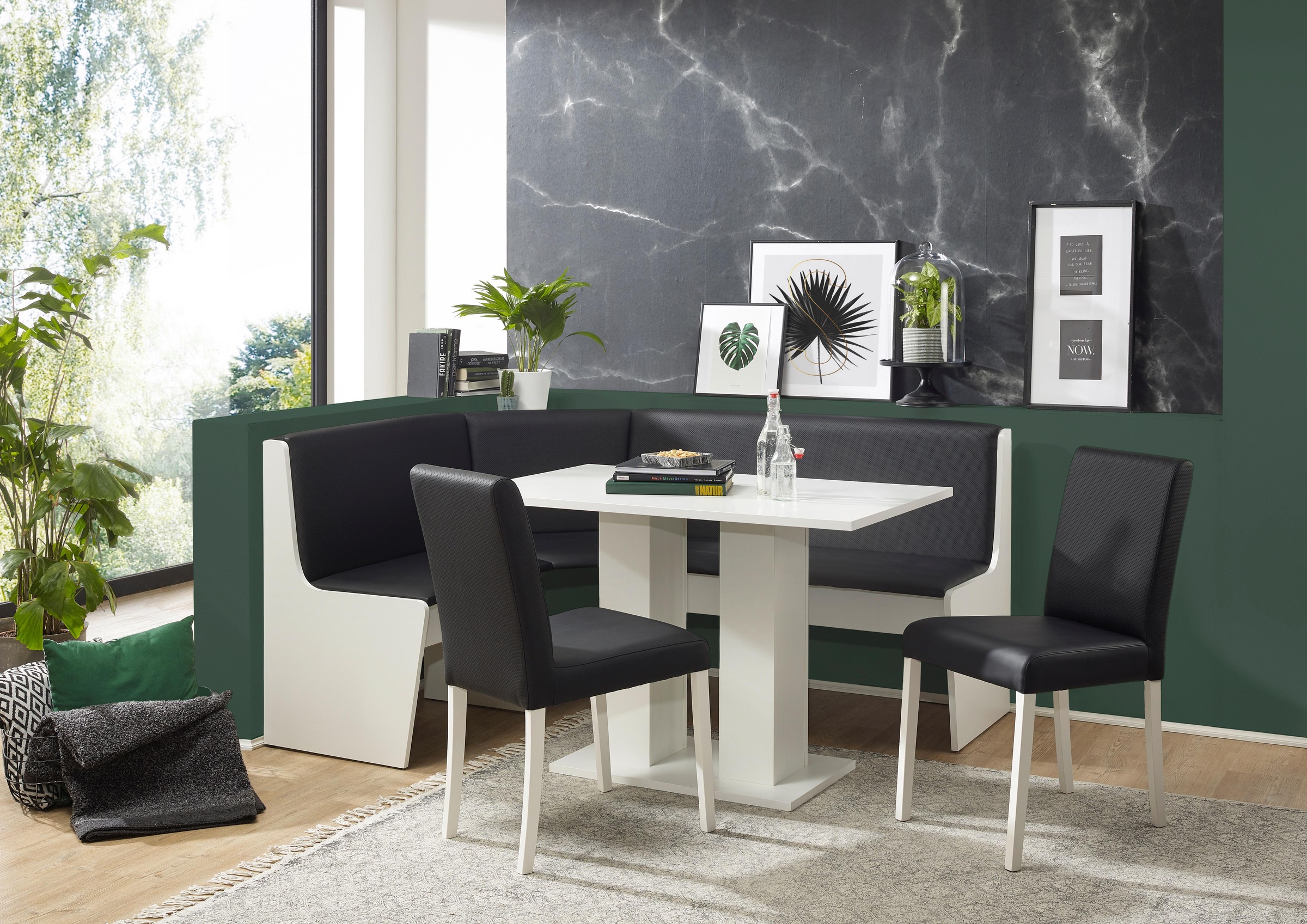 massivline&more Eckbankgruppe "Sylt" Set, 4 Stk. tlg. Eckbank ist umstellba günstig online kaufen