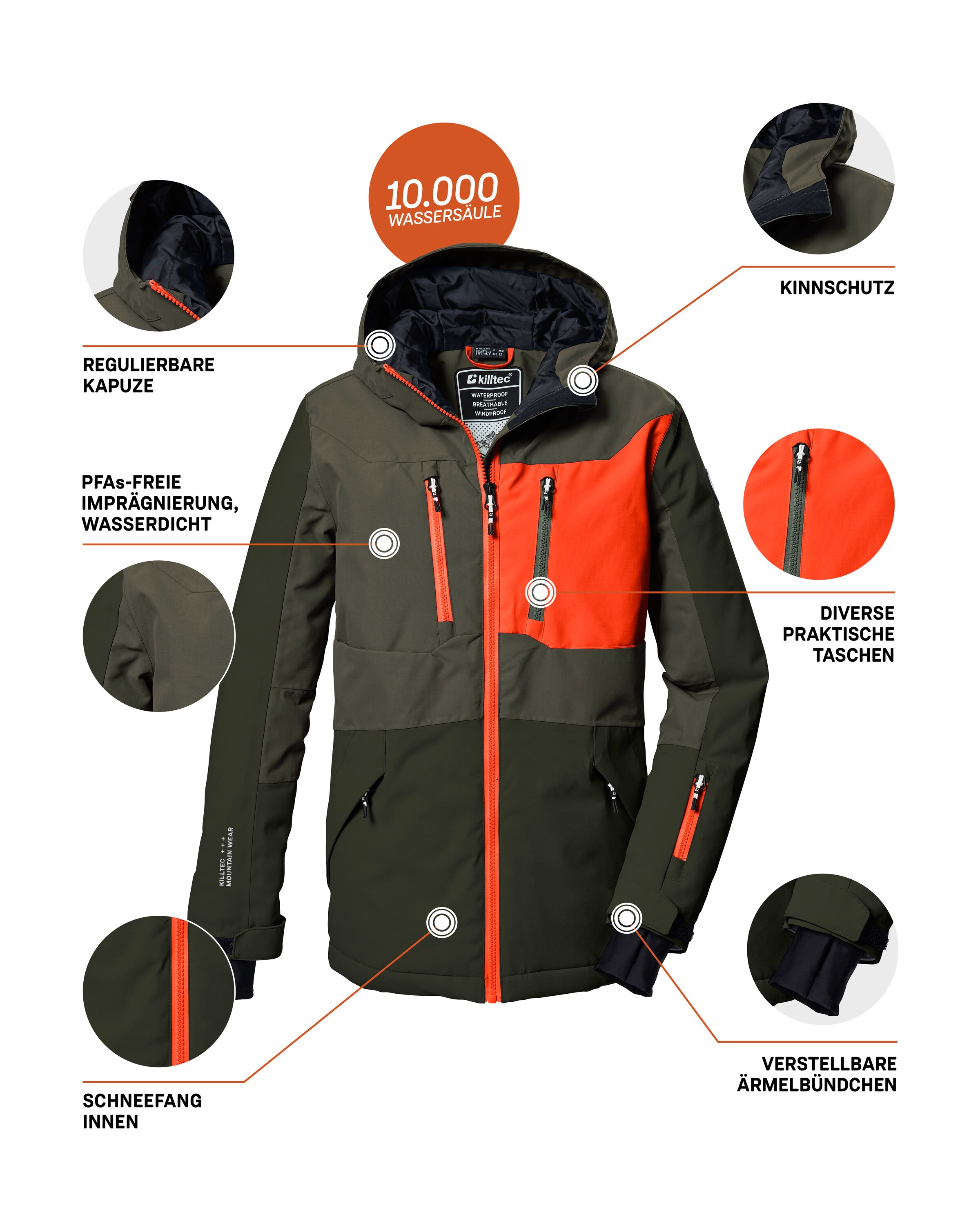 Killtec Skijacke »KSW 397 BYS SKI JCKT«