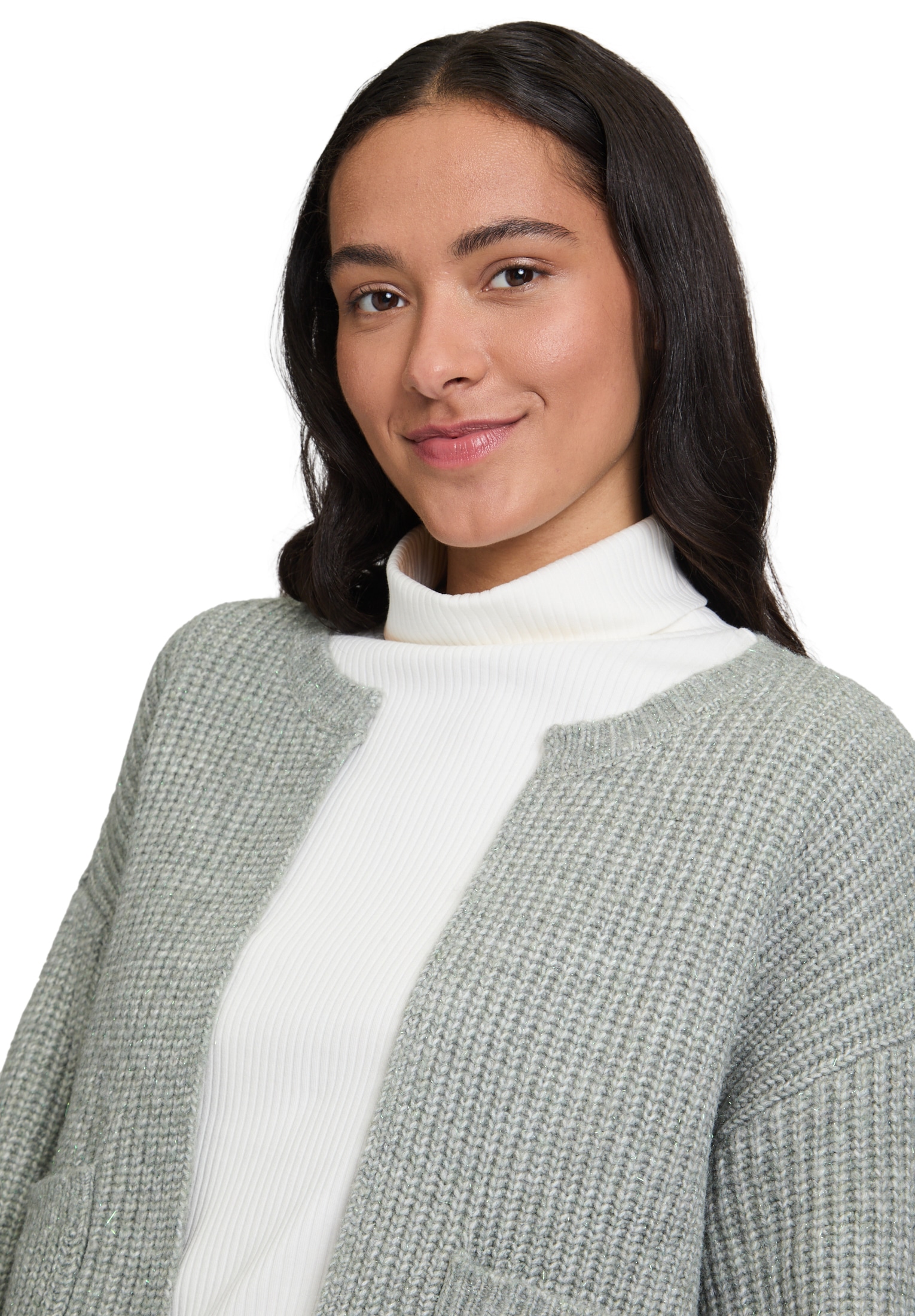 Cartoon Strickjacke »Cartoon Damen Strick-Cardigan mit Taschen«