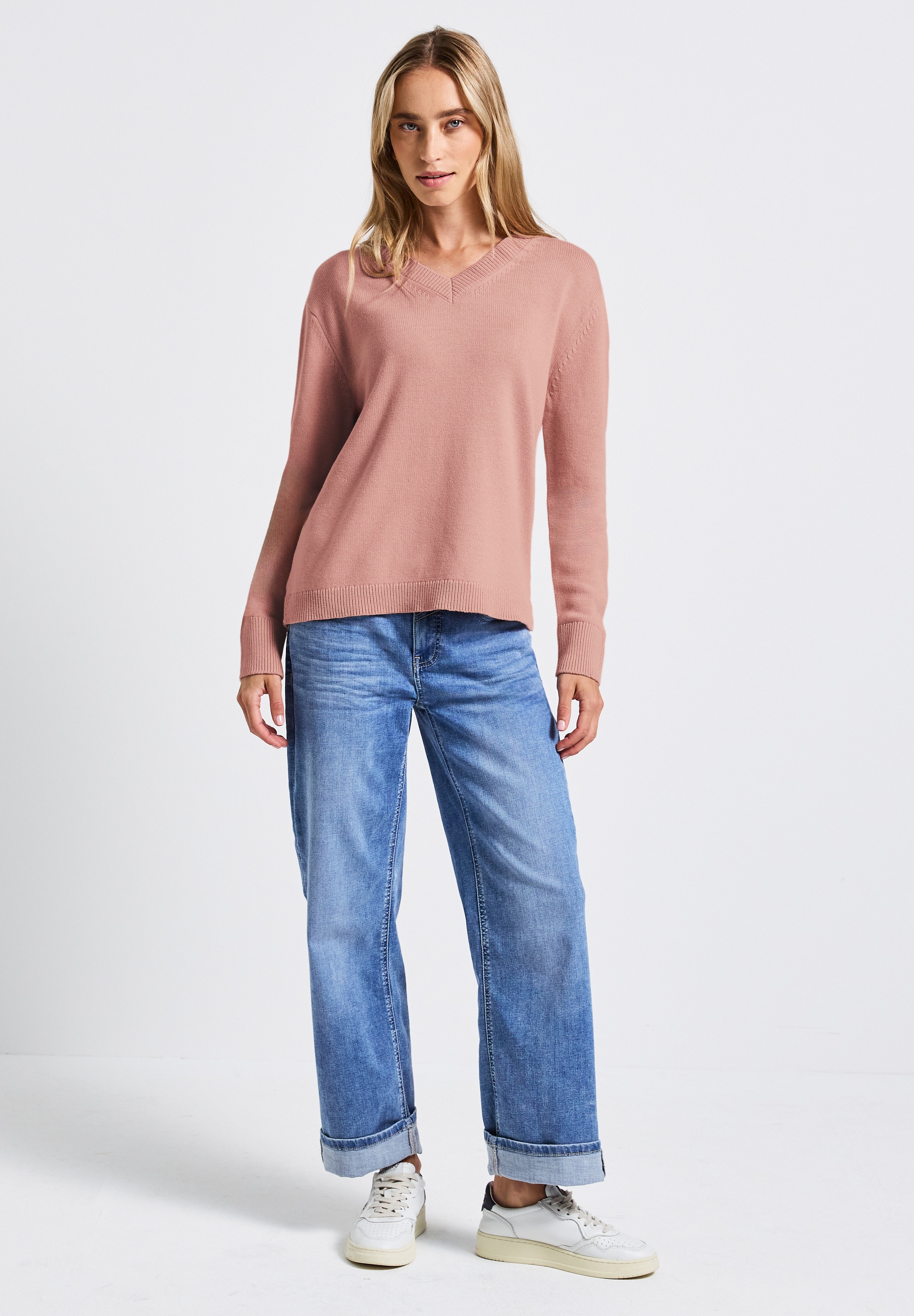 Thumbnail - STREET ONE Strickpullover im soften Baumwoll-Mix