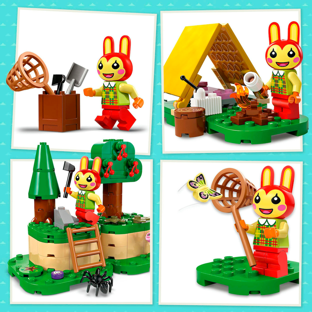 LEGO® Konstruktionsspielsteine »Mimmis Outdoor-Spaß (77047), LEGO® Animal Crossing«, (164 St.)