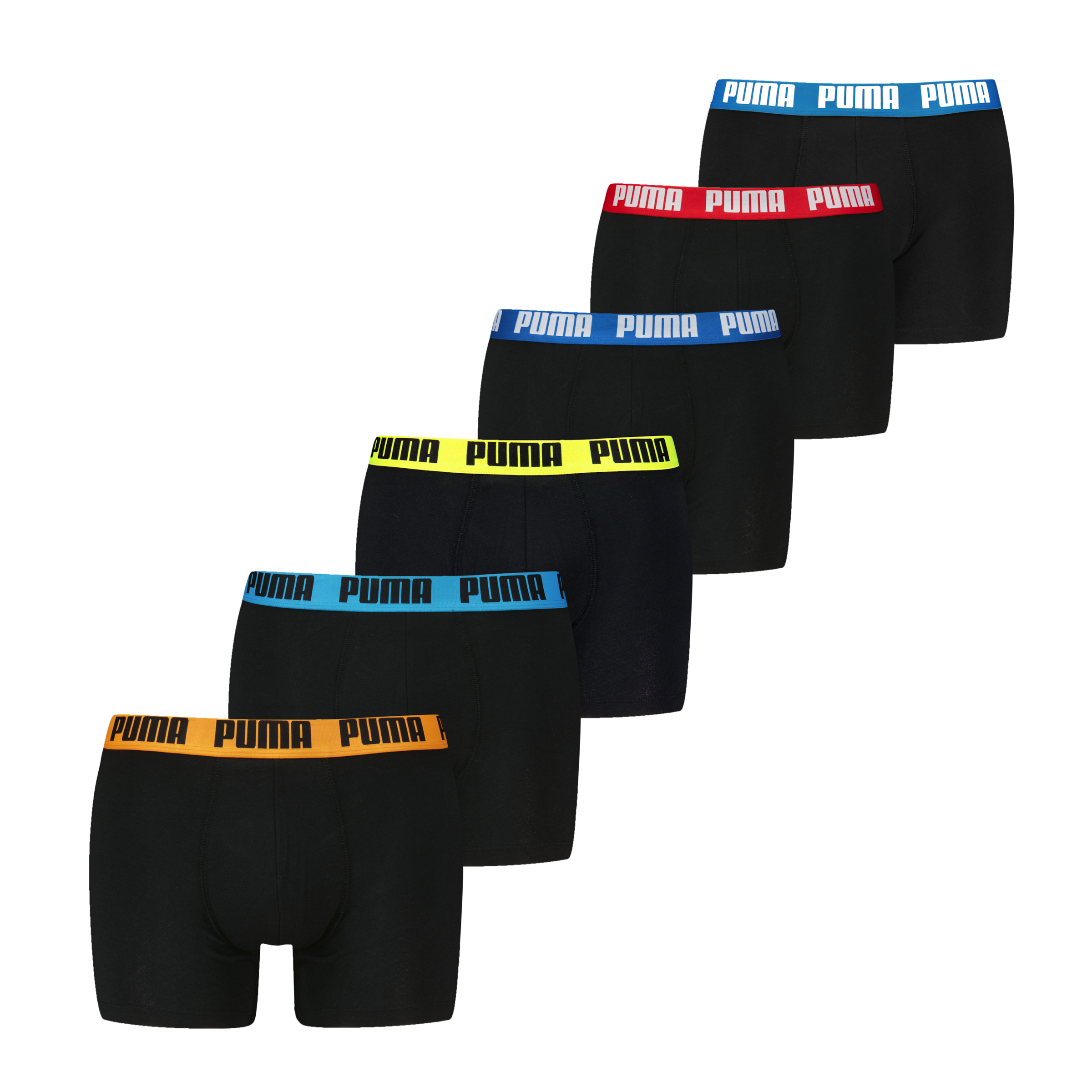 PUMA Boxershorts »PUMA MEN EVERYDAY BOXER 6P ECOM«, (Packung, 6er Pack), mit komfortablem Bund
