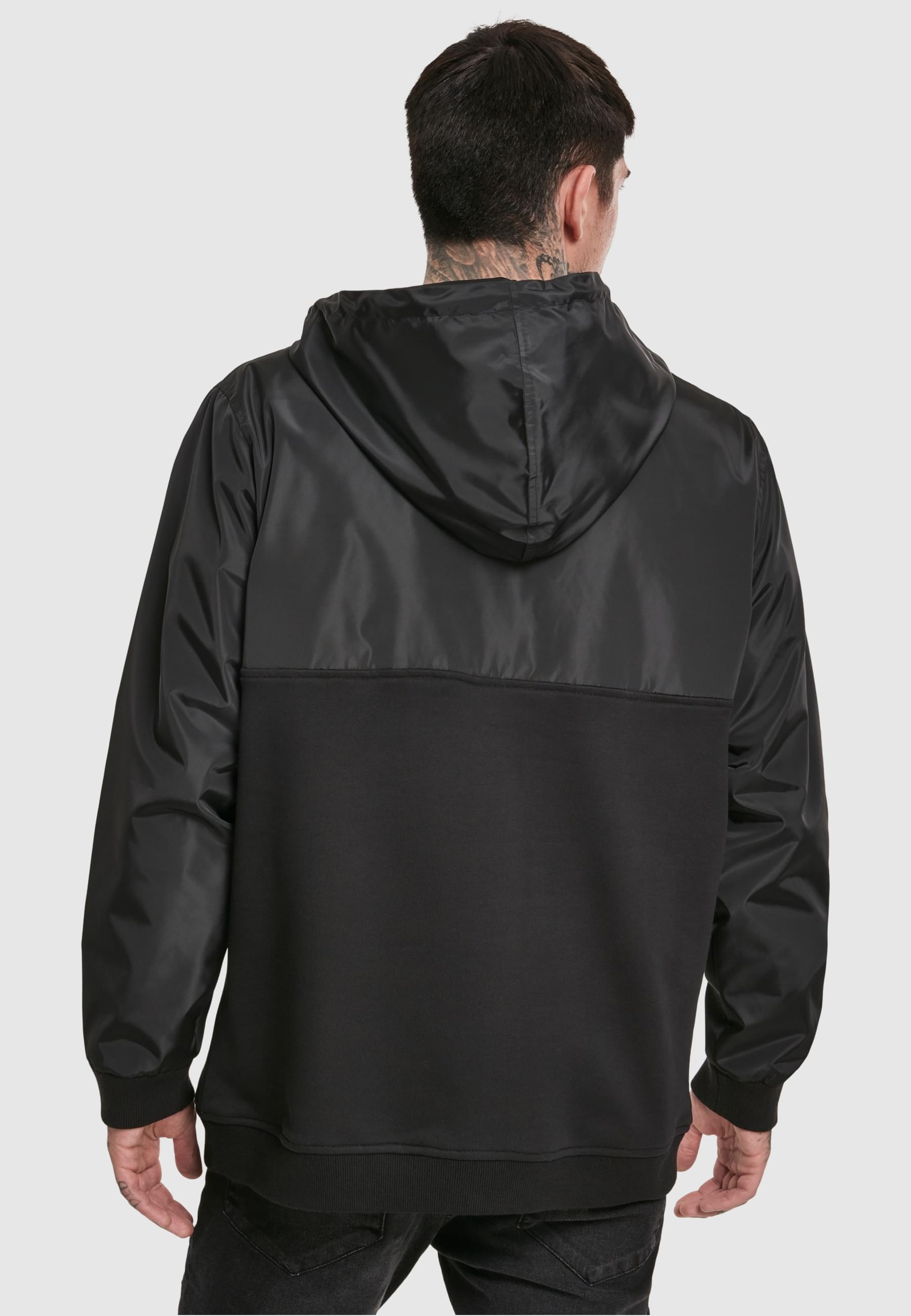 URBAN CLASSICS Sweatjacke »Urban Classics Herren Military Half Zip Hoody«