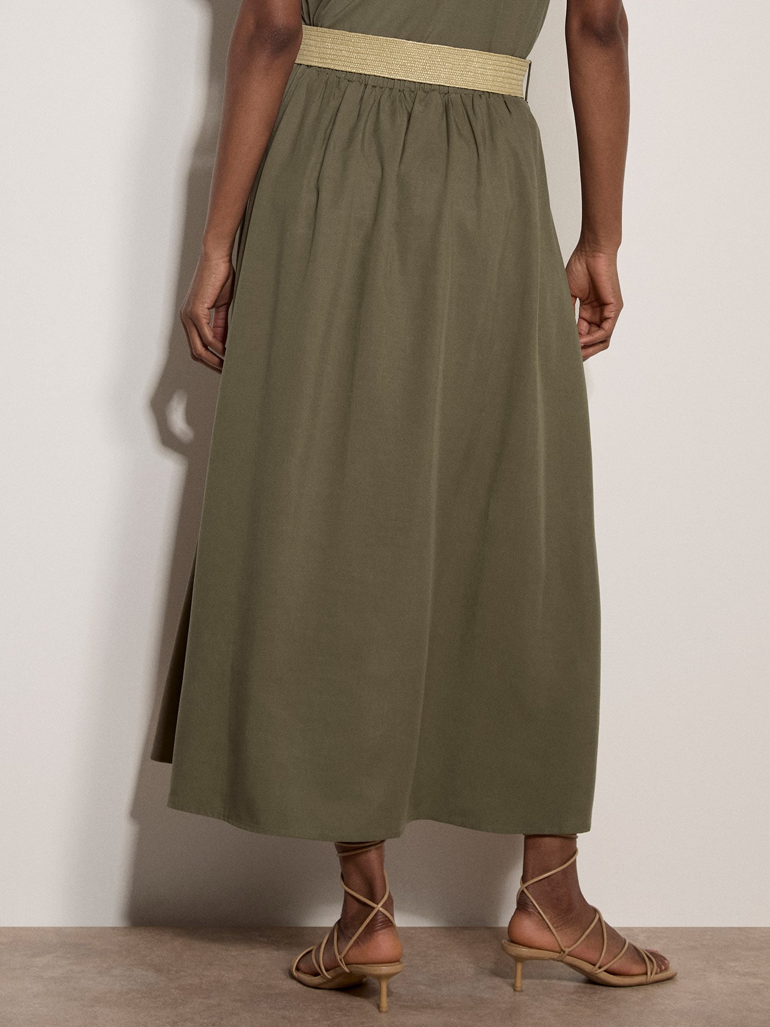 Apricot Midirock »Boho-Midirock« 2 mit Gürtel